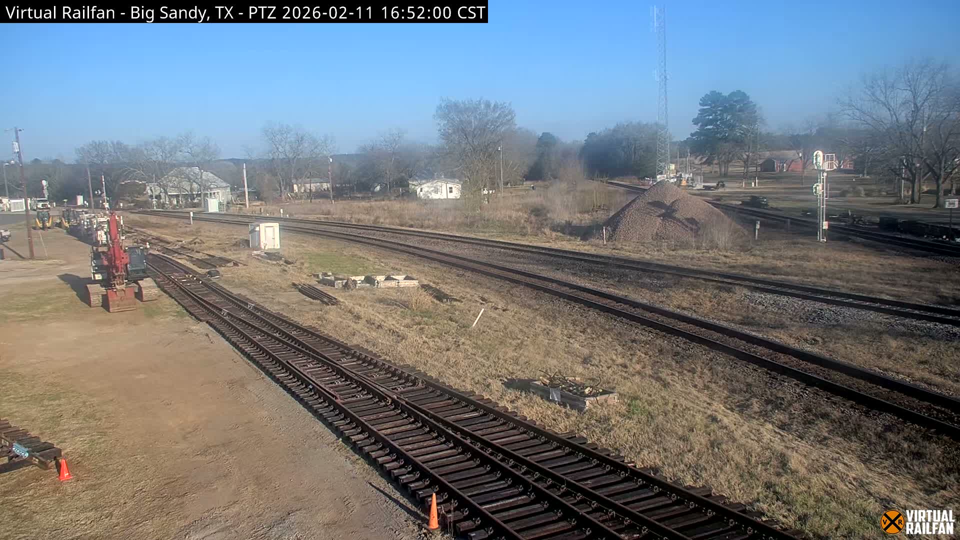 Big Sandy Railroad Junction Live Cam - Big Sandy, Upshur, Texas, USA