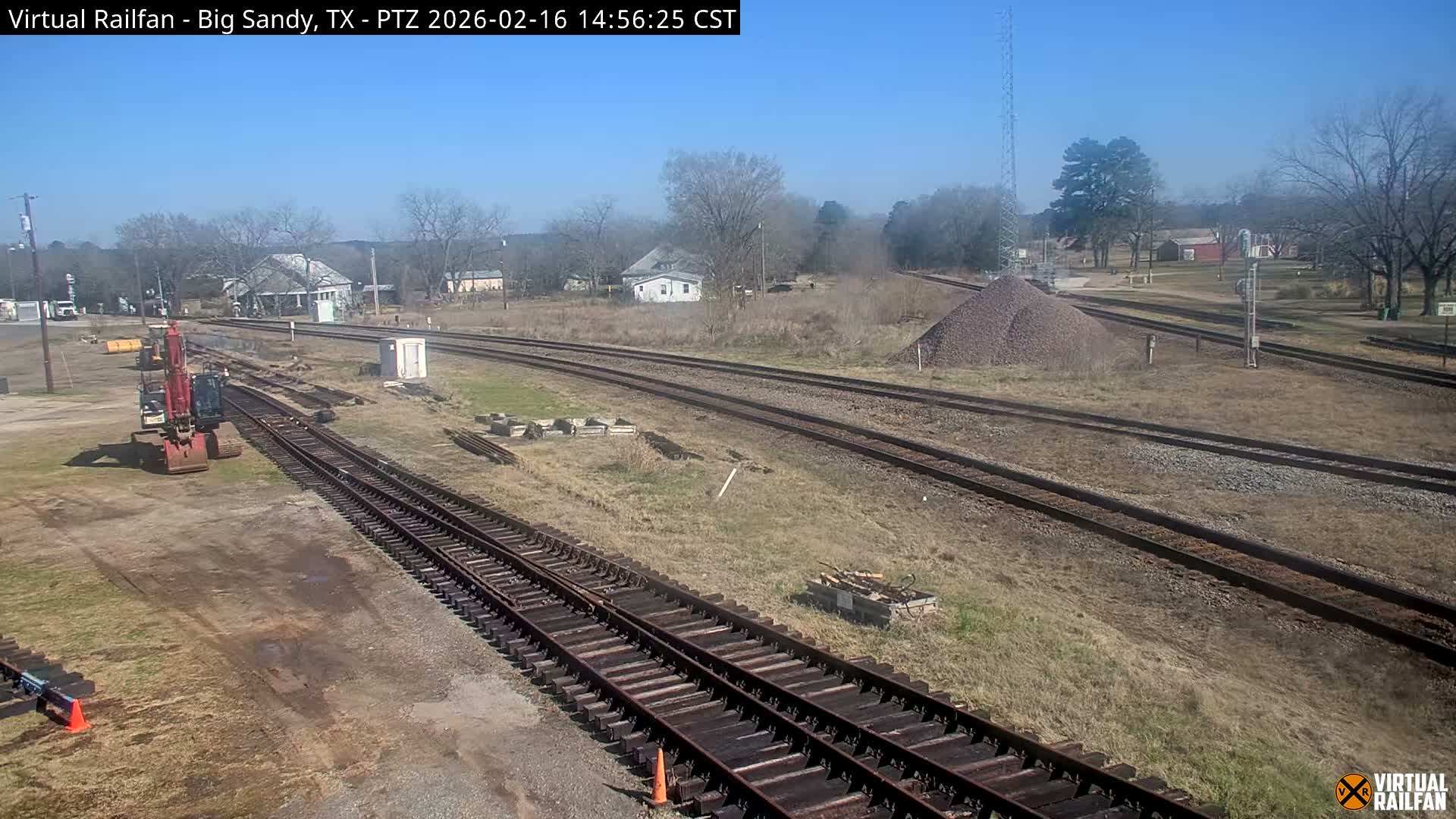 Big Sandy Railroad Junction Live Cam - Big Sandy, Upshur, Texas, USA