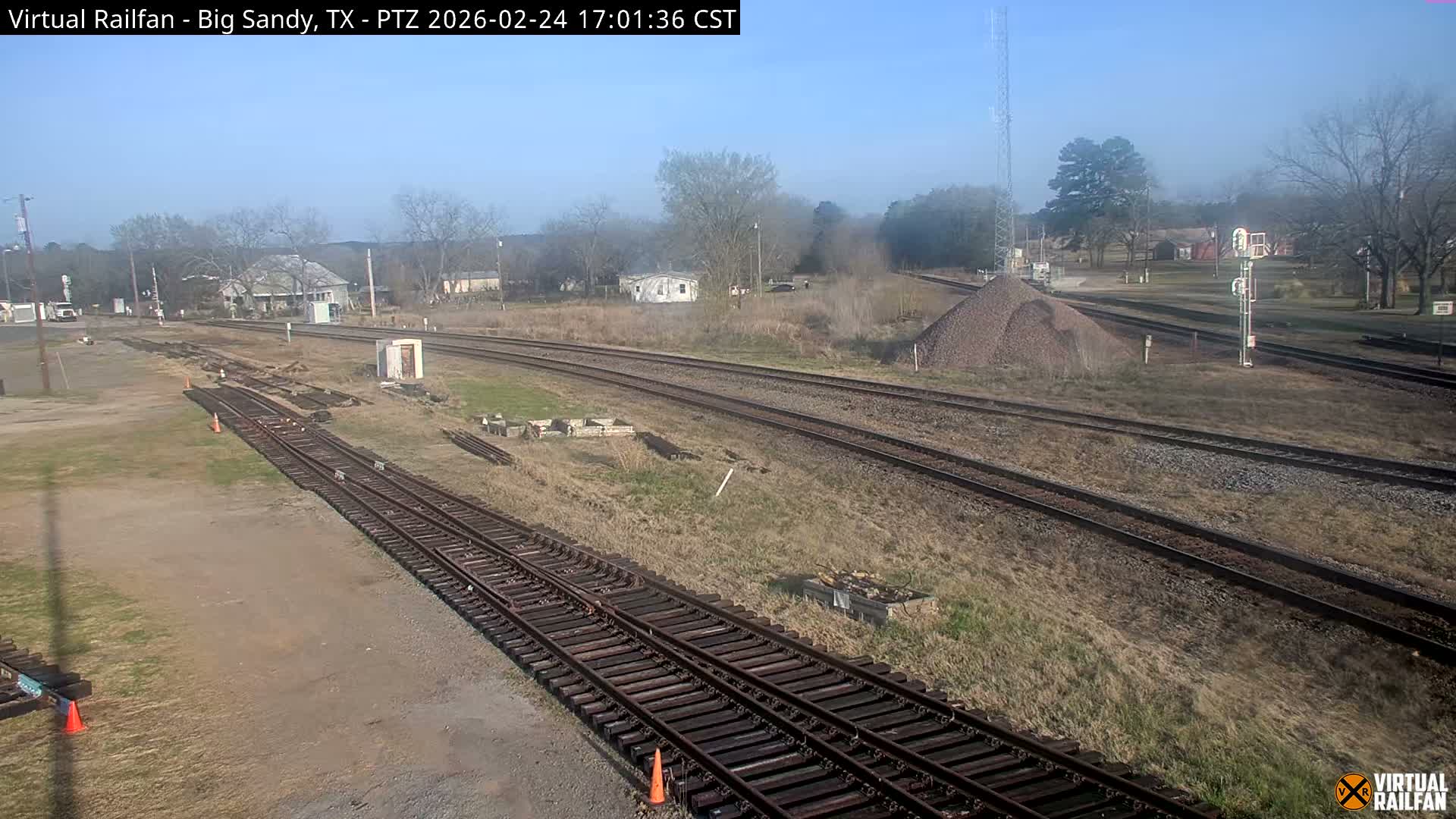Big Sandy Railroad Junction Live Cam - Big Sandy, Upshur, Texas, USA