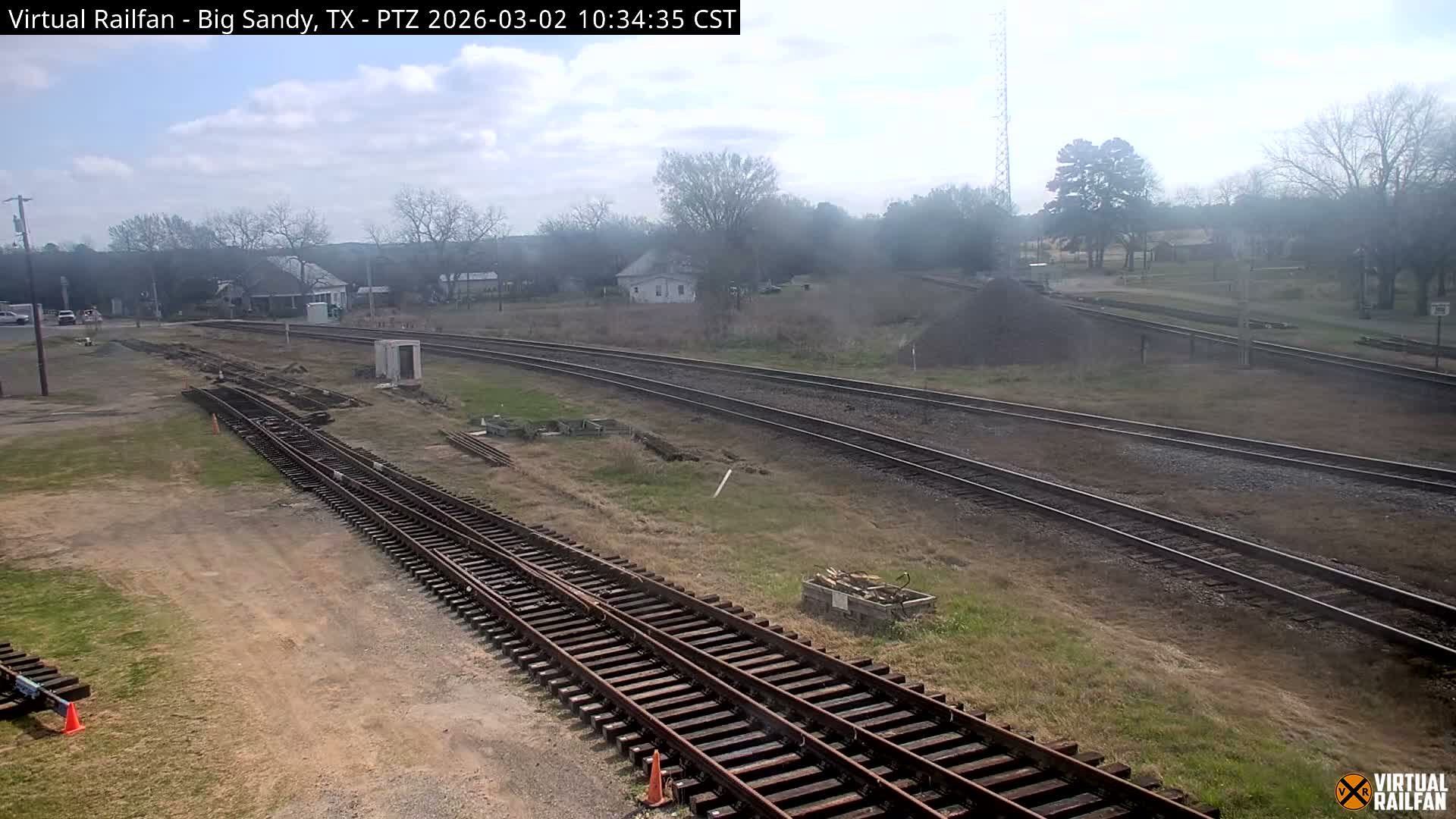 Big Sandy Railroad Junction Live Cam - Big Sandy, Upshur, Texas, USA