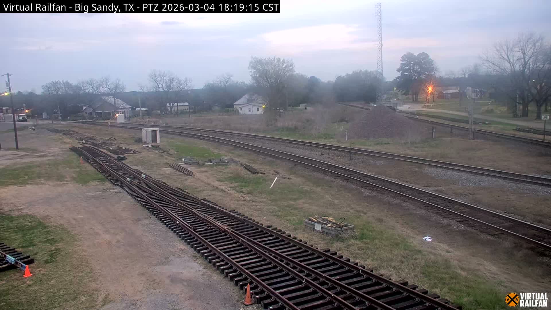 Big Sandy Railroad Junction Live Cam - Big Sandy, Upshur, Texas, USA