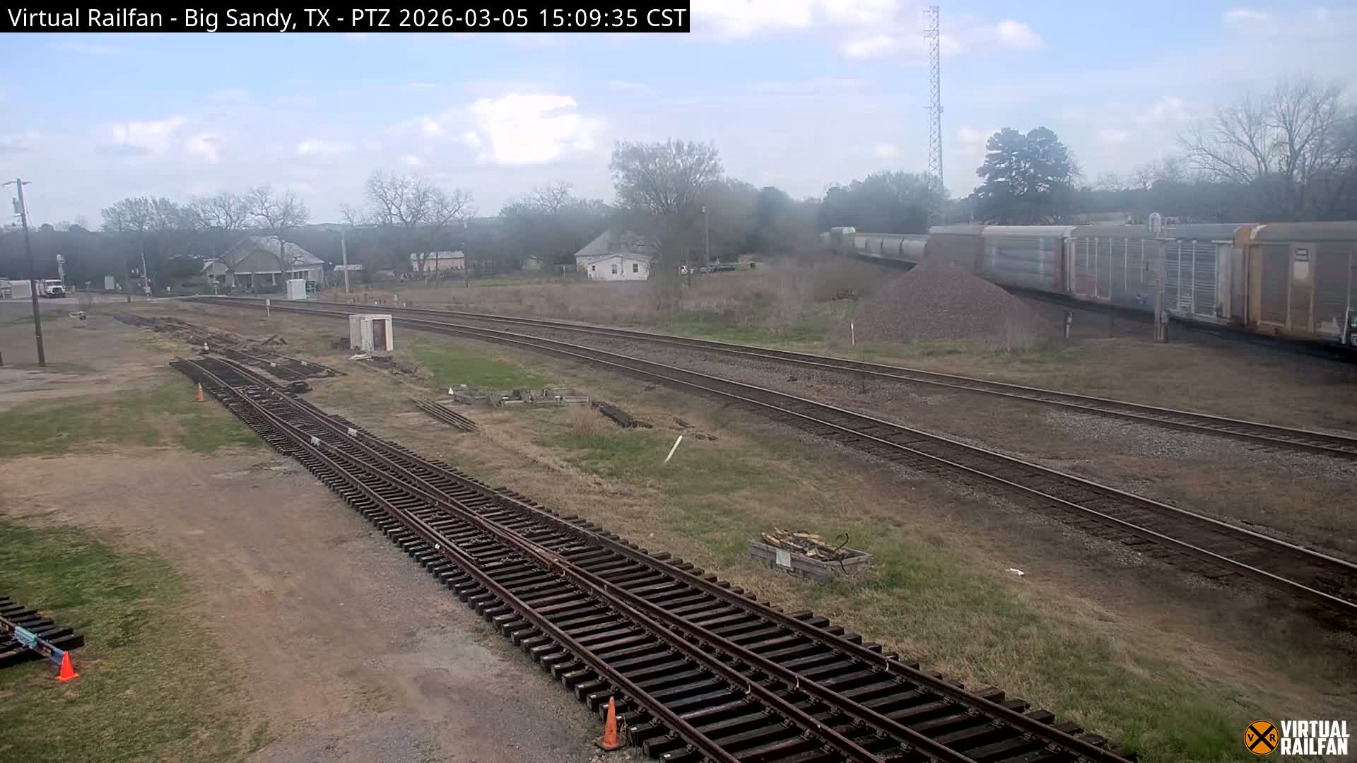 Big Sandy Railroad Junction Live Cam - Big Sandy, Upshur, Texas, USA