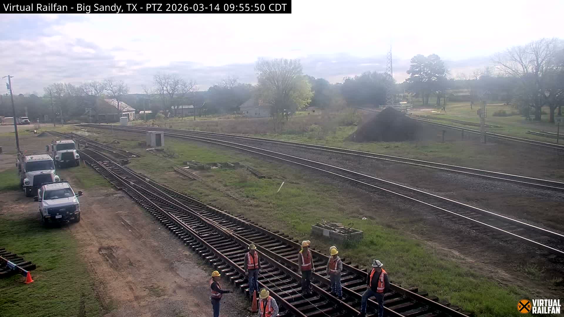 Big Sandy Railroad Junction Live Cam - Big Sandy, Upshur, Texas, USA