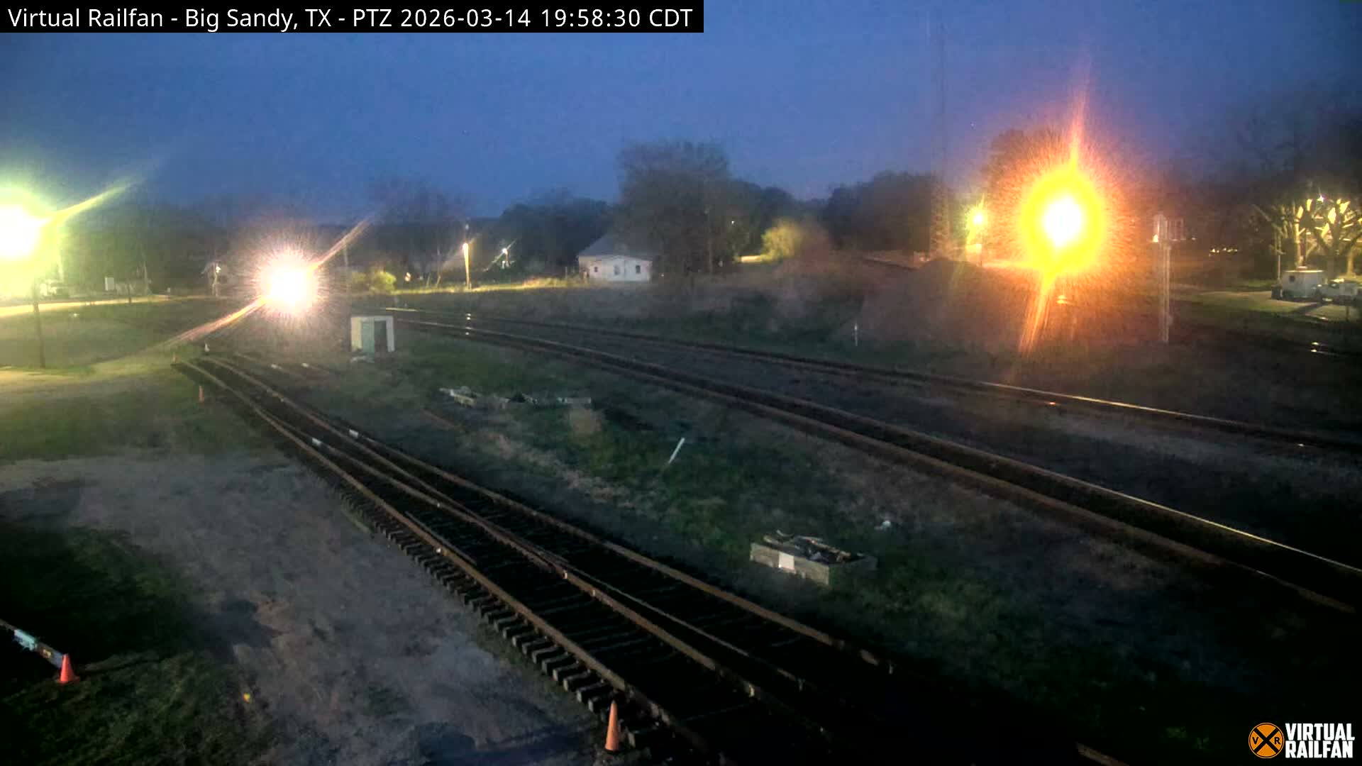 Big Sandy Railroad Junction Live Cam - Big Sandy, Upshur, Texas, USA