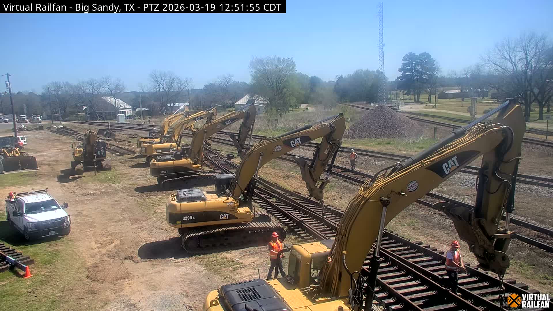 Big Sandy Railroad Junction Live Cam - Big Sandy, Upshur, Texas, USA