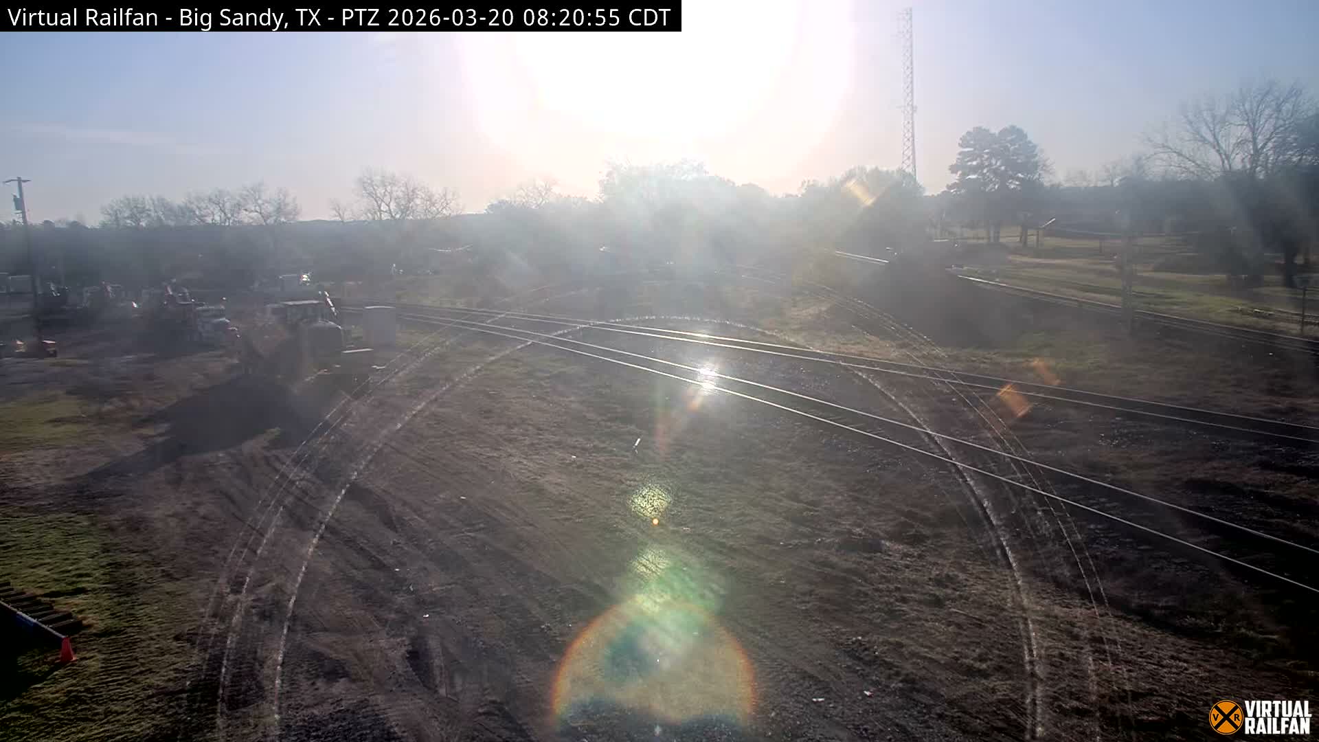 Big Sandy Railroad Junction Live Cam - Big Sandy, Upshur, Texas, USA