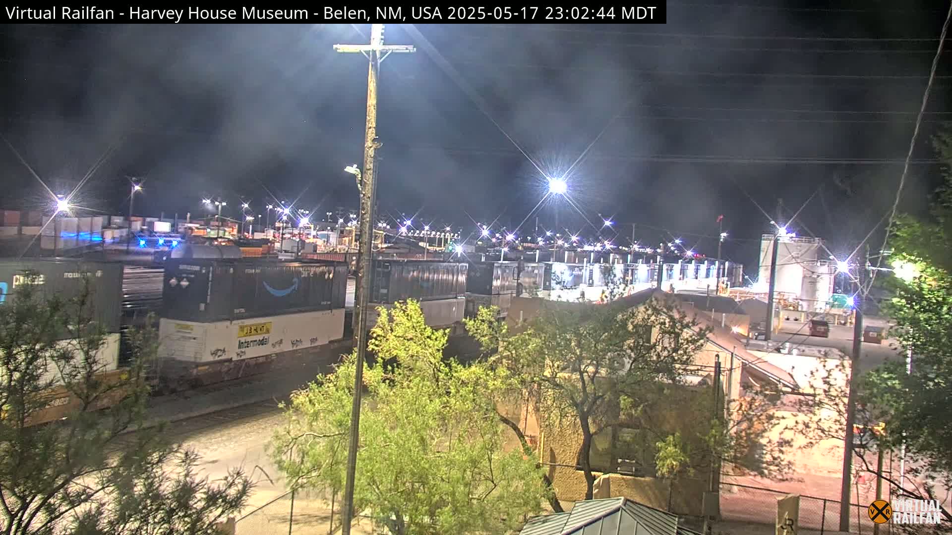 Belen Train Depot & Railroad Crossing Live Cam - Belen, Valencia, New Mexico, USA