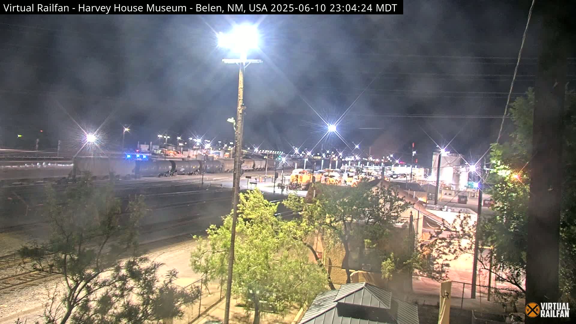 Belen Train Depot & Railroad Crossing Live Cam - Belen, Valencia, New Mexico, USA