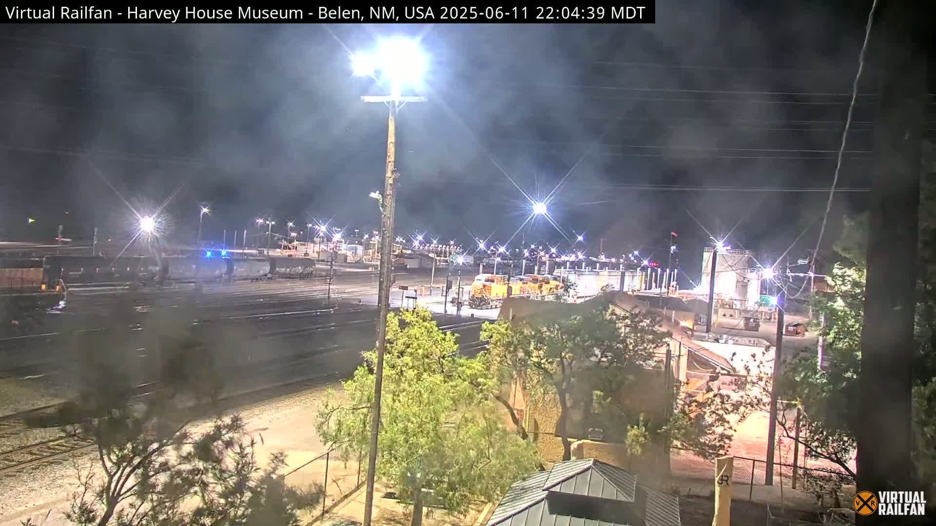 Belen Train Depot & Railroad Crossing Live Cam - Belen, Valencia, New Mexico, USA