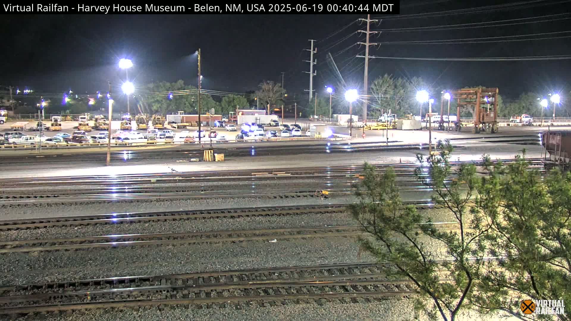 Belen Train Depot & Railroad Crossing Live Cam - Belen, Valencia, New Mexico, USA