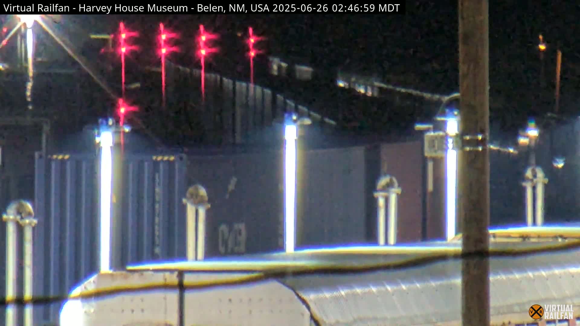 Belen Train Depot & Railroad Crossing Live Cam - Belen, Valencia, New Mexico, USA