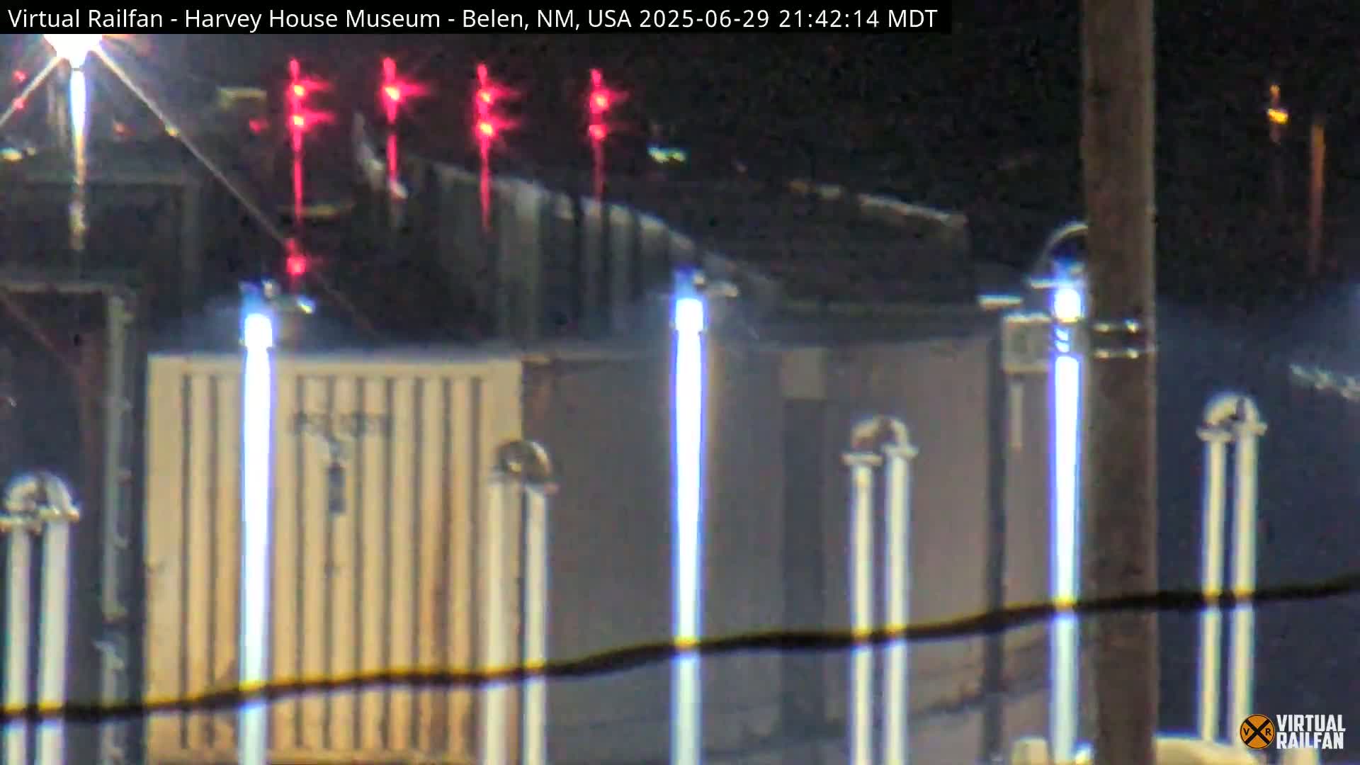 Belen Train Depot & Railroad Crossing Live Cam - Belen, Valencia, New Mexico, USA