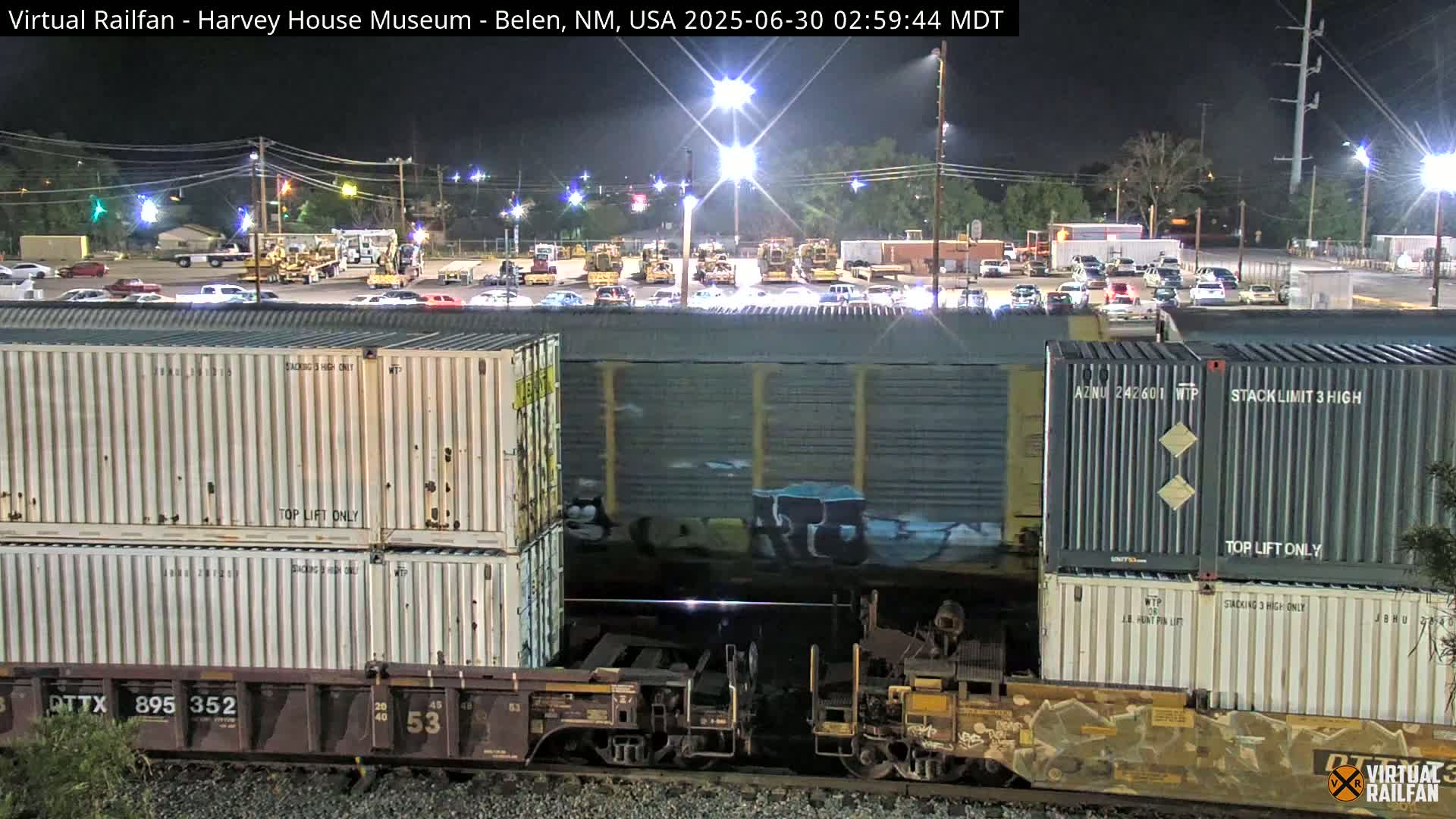 Belen Train Depot & Railroad Crossing Live Cam - Belen, Valencia, New Mexico, USA