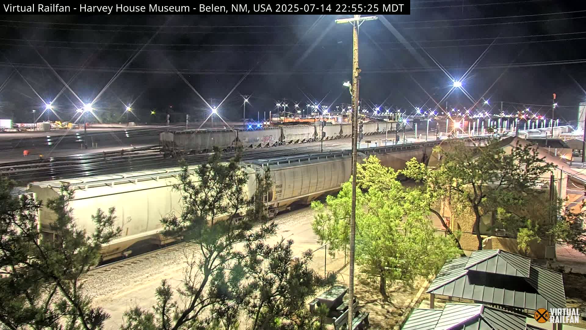 Belen Train Depot & Railroad Crossing Live Cam - Belen, Valencia, New Mexico, USA