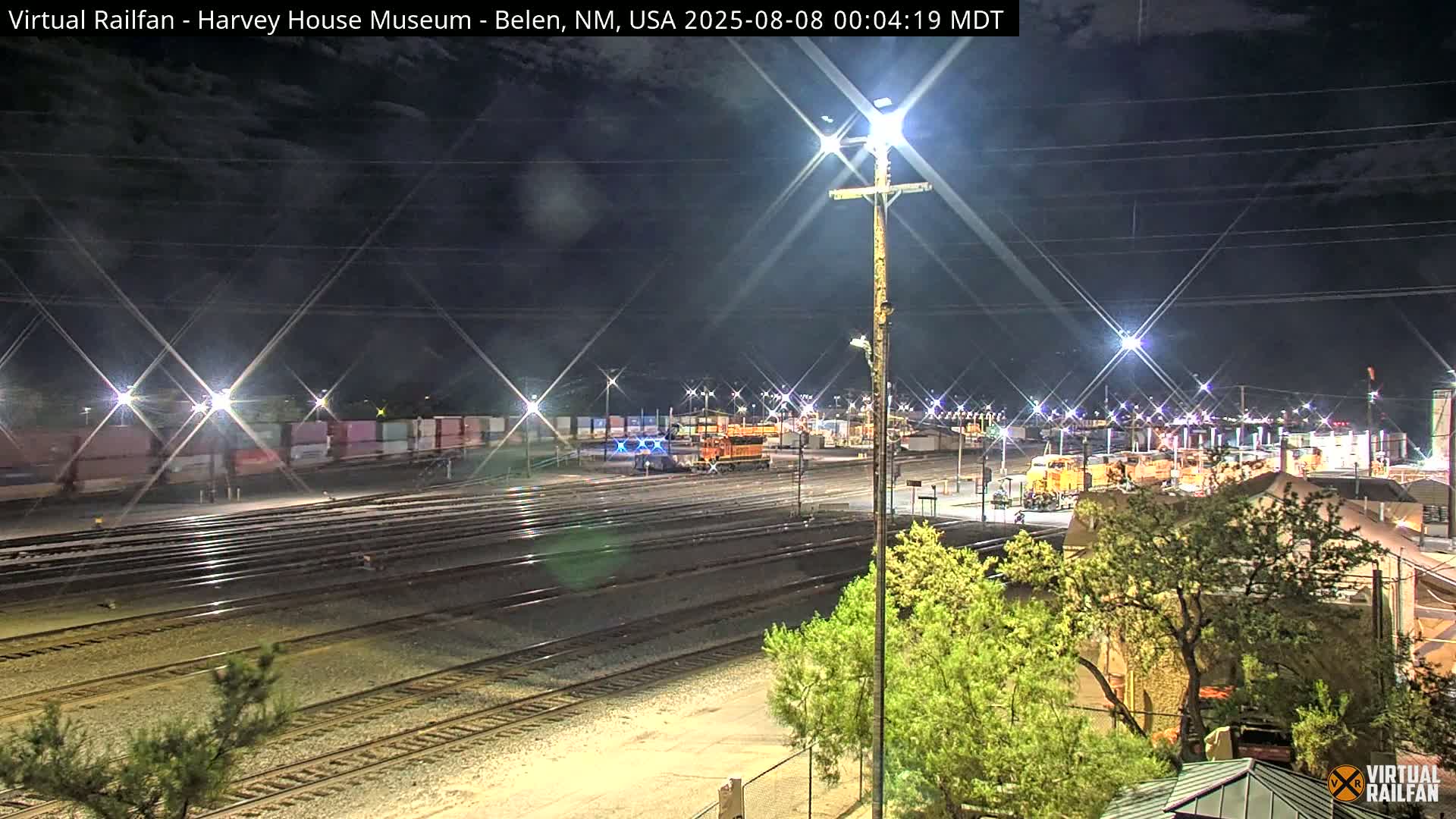 Belen Train Depot & Railroad Crossing Live Cam - Belen, Valencia, New Mexico, USA