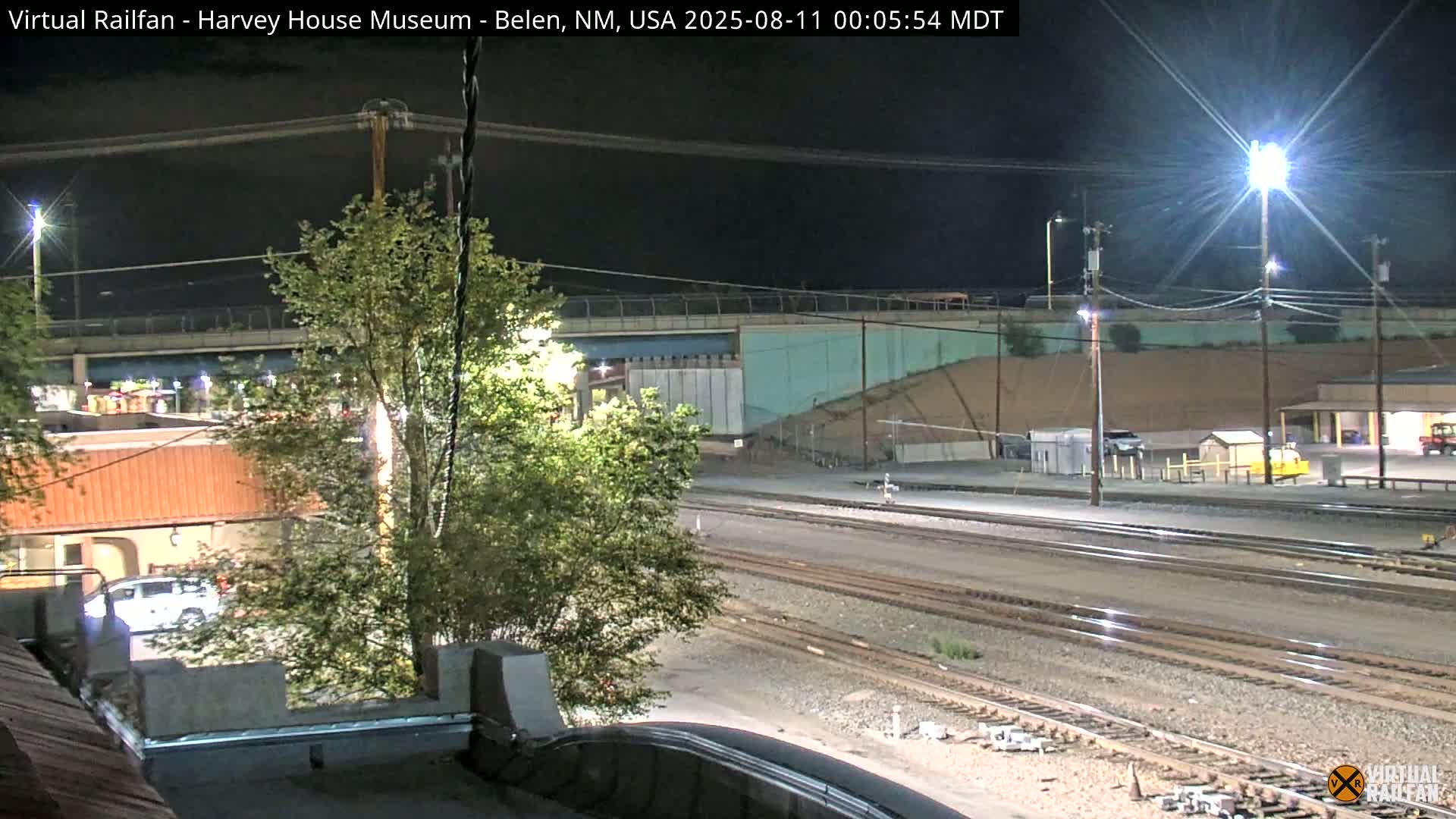 Belen Train Depot & Railroad Crossing Live Cam - Belen, Valencia, New Mexico, USA
