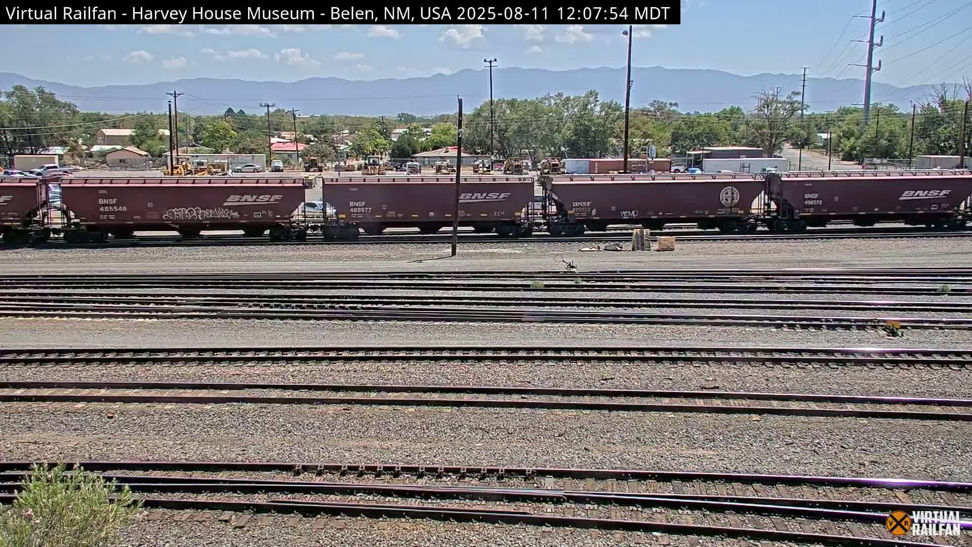 Belen Train Depot & Railroad Crossing Live Cam - Belen, Valencia, New Mexico, USA