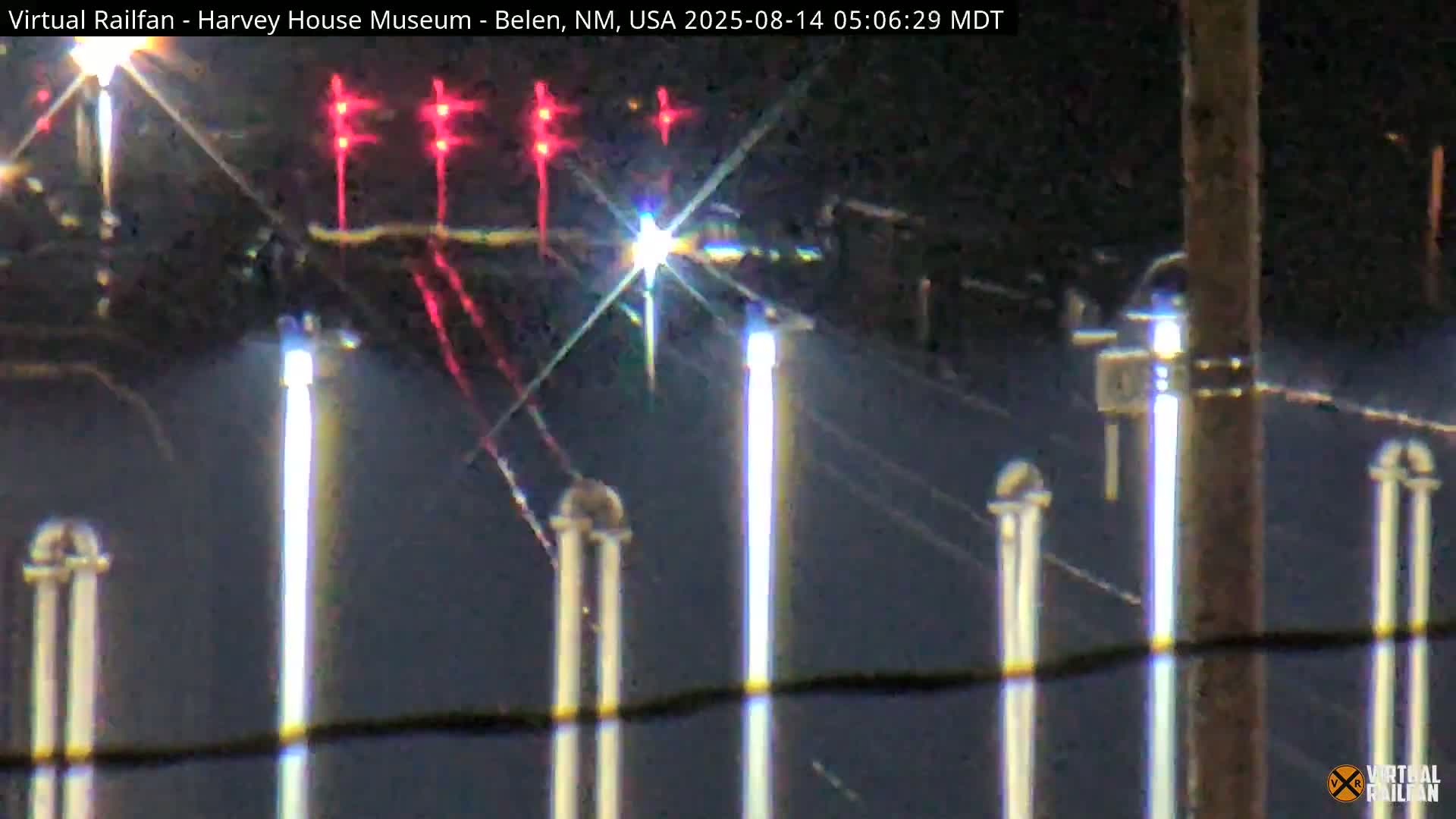 Belen Train Depot & Railroad Crossing Live Cam - Belen, Valencia, New Mexico, USA