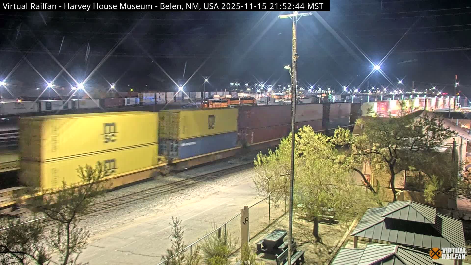 Belen Train Depot & Railroad Crossing Live Cam - Belen, Valencia, New Mexico, USA