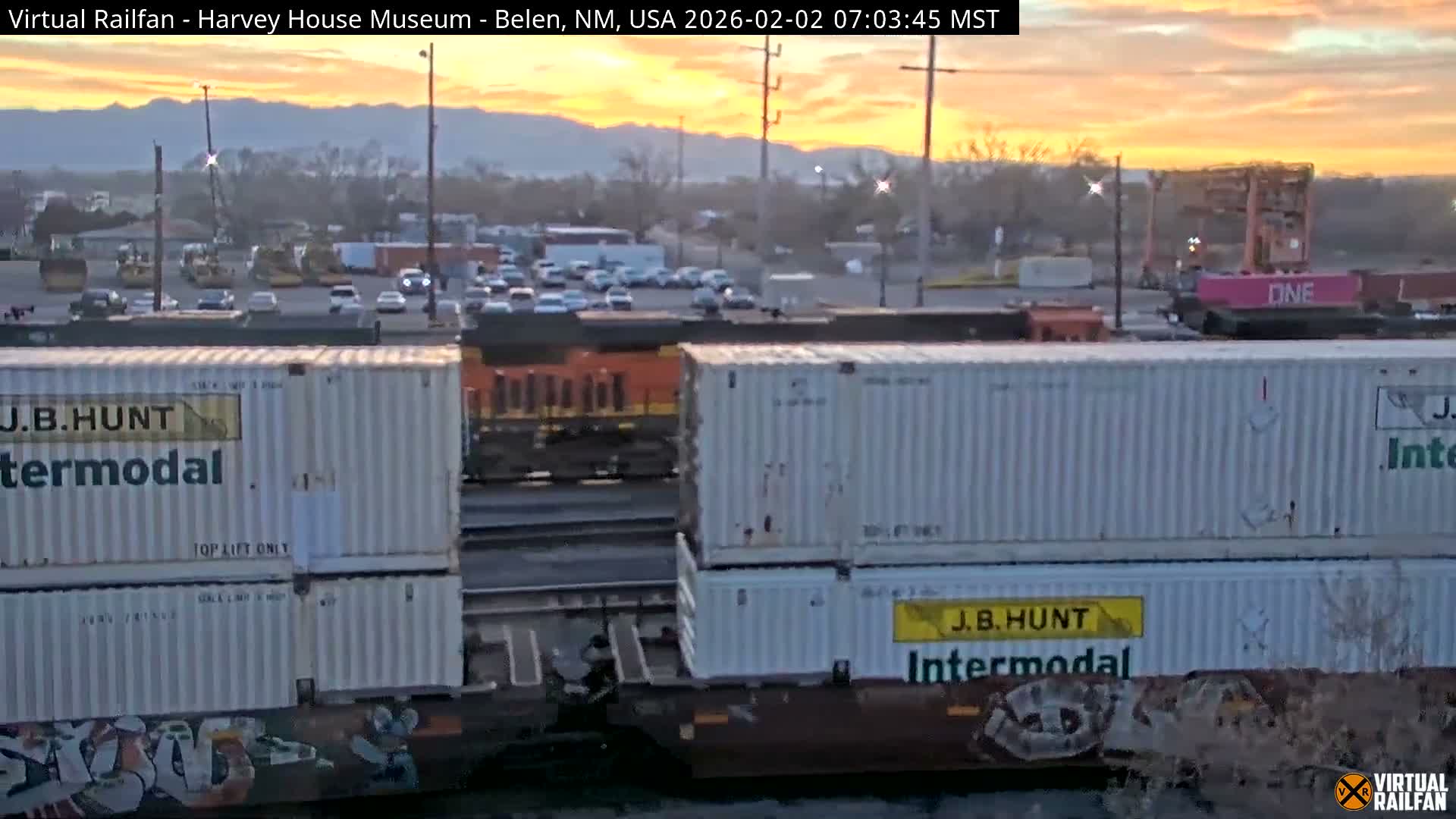 Belen Train Depot & Railroad Crossing Live Cam - Belen, Valencia, New Mexico, USA