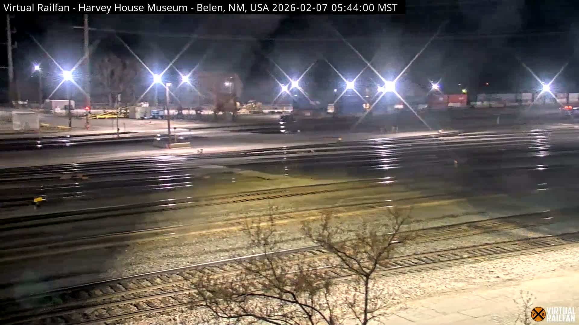 Belen Train Depot & Railroad Crossing Live Cam - Belen, Valencia, New Mexico, USA