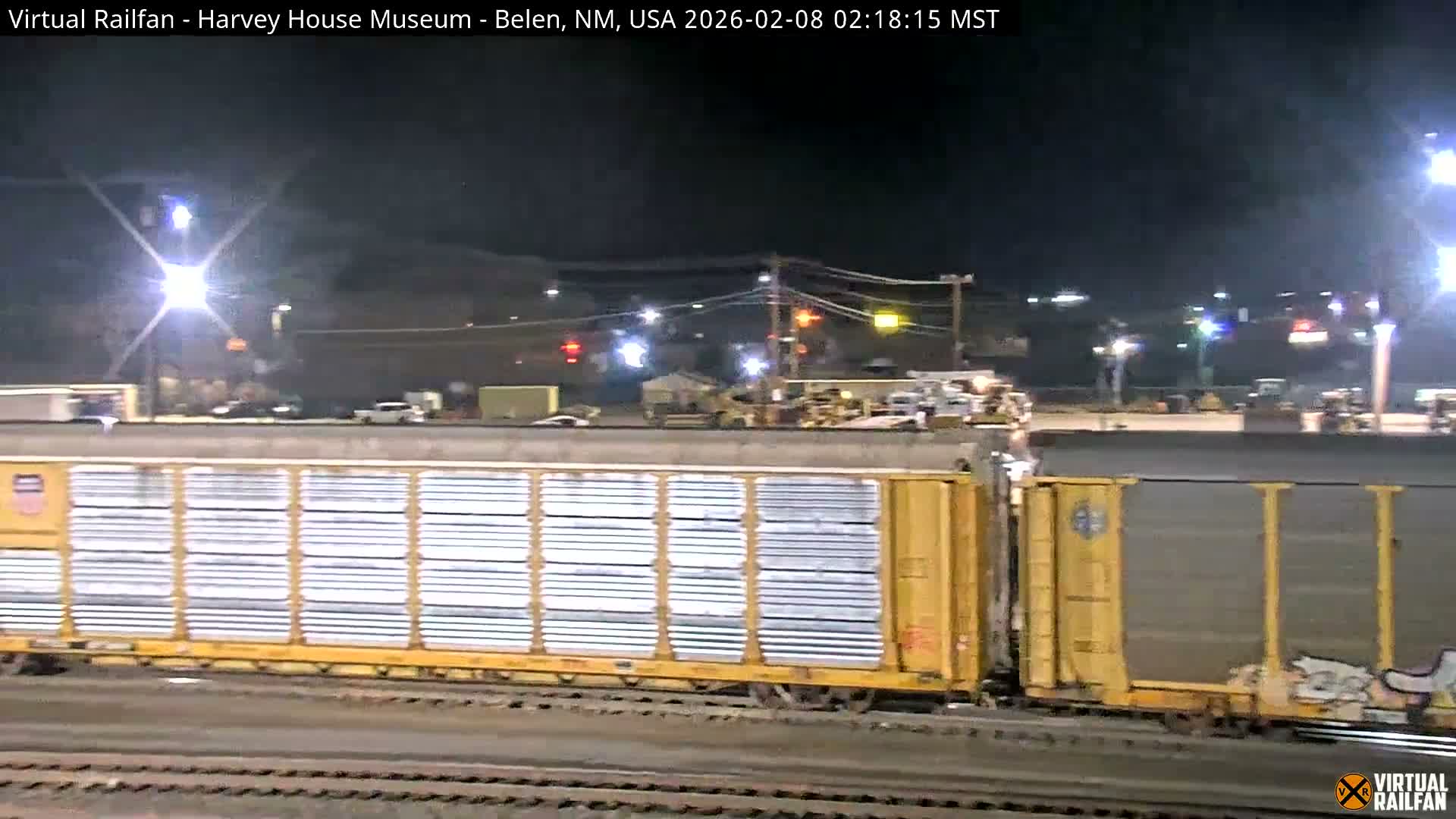 Belen Train Depot & Railroad Crossing Live Cam - Belen, Valencia, New Mexico, USA