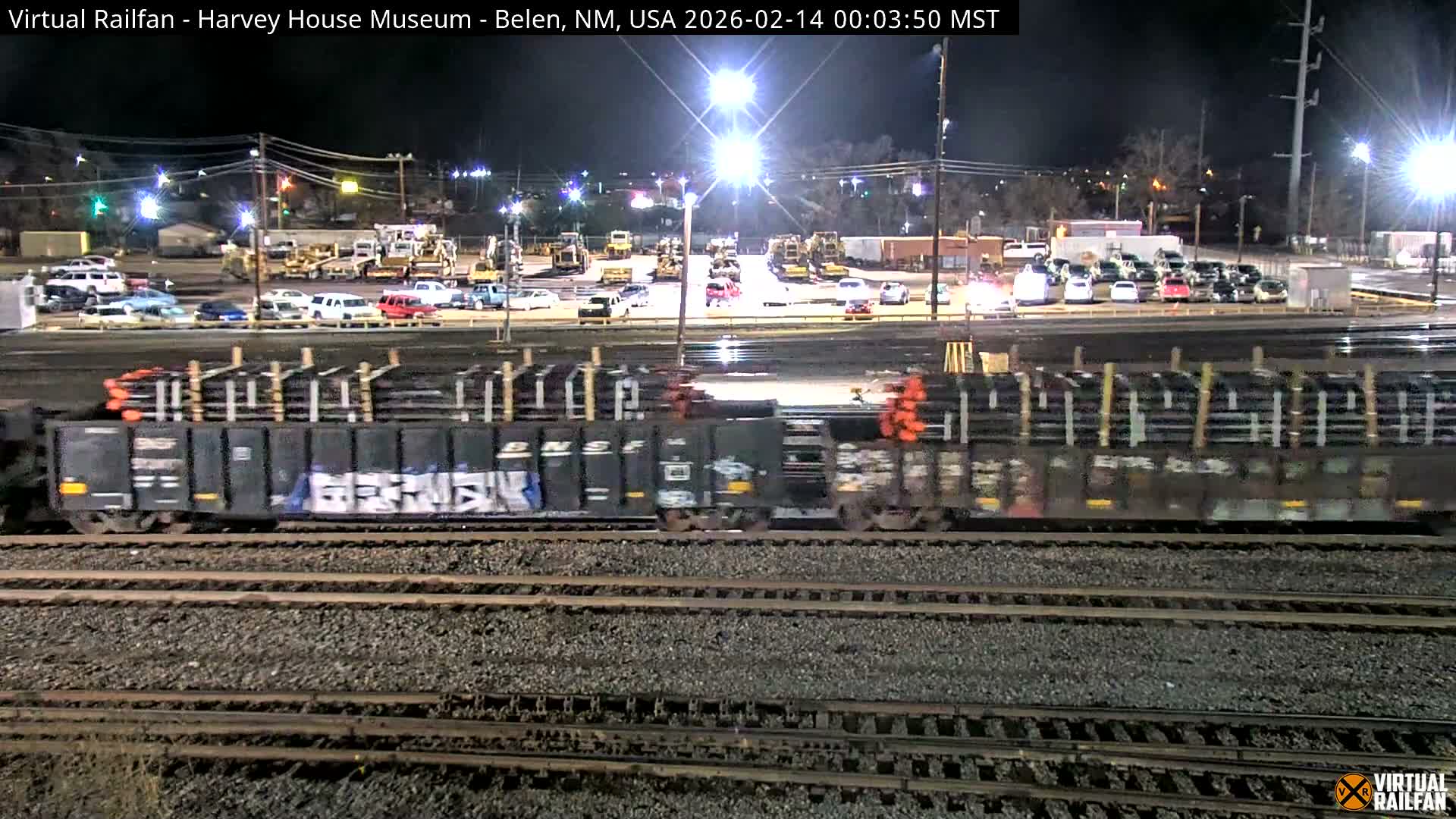Belen Train Depot & Railroad Crossing Live Cam - Belen, Valencia, New Mexico, USA