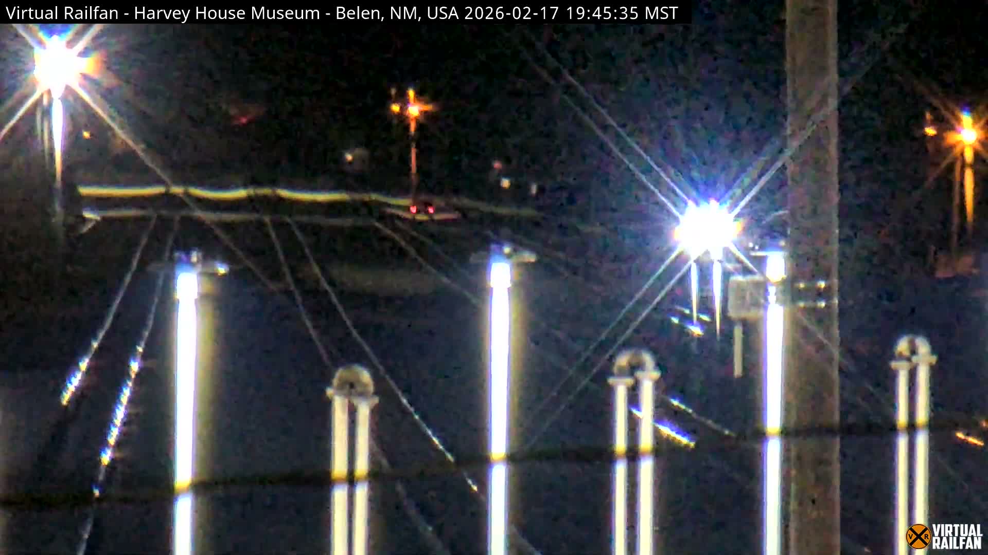 Belen Train Depot & Railroad Crossing Live Cam - Belen, Valencia, New Mexico, USA