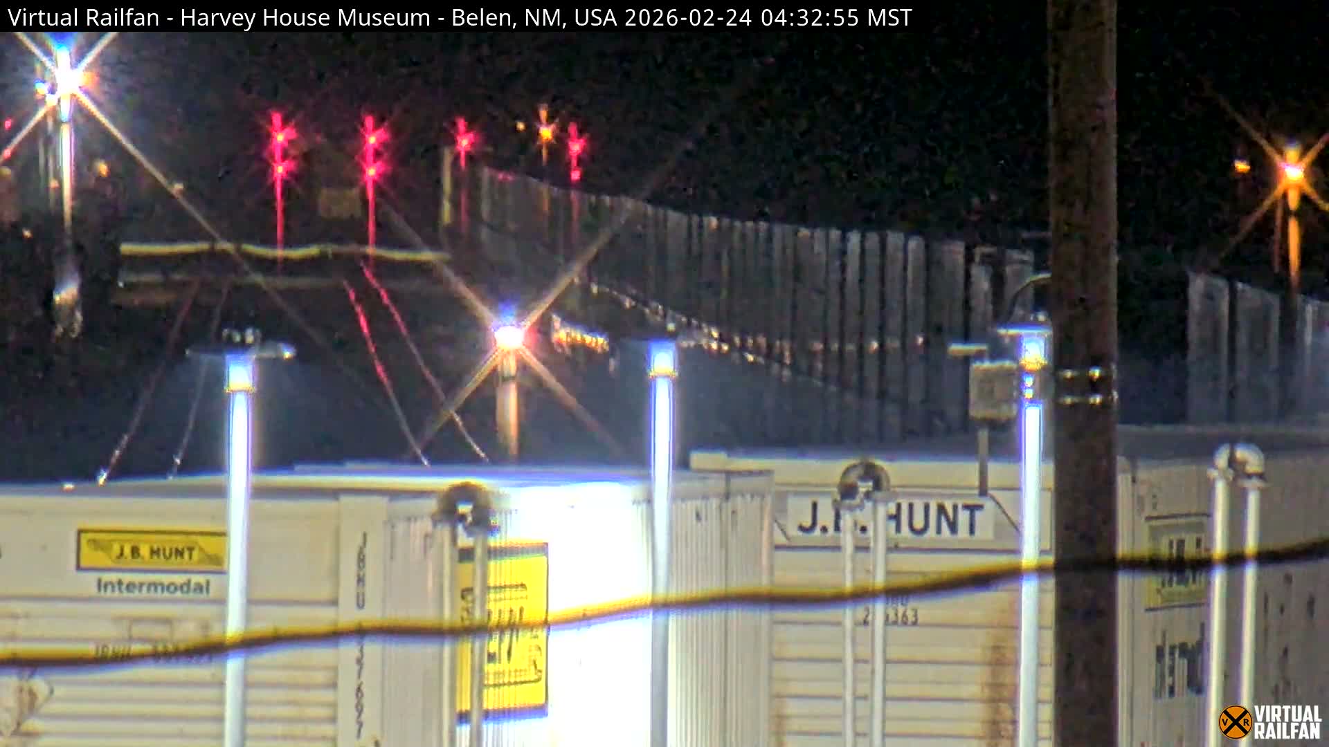Belen Train Depot & Railroad Crossing Live Cam - Belen, Valencia, New Mexico, USA