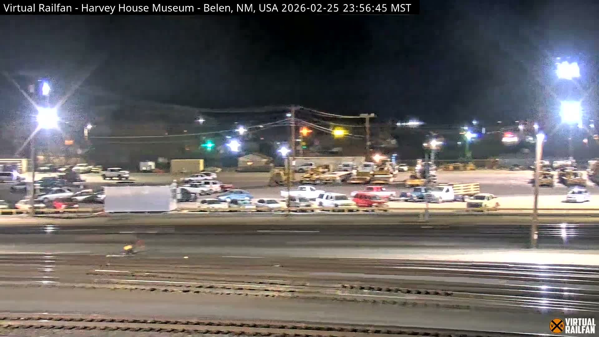 Belen Train Depot & Railroad Crossing Live Cam - Belen, Valencia, New Mexico, USA