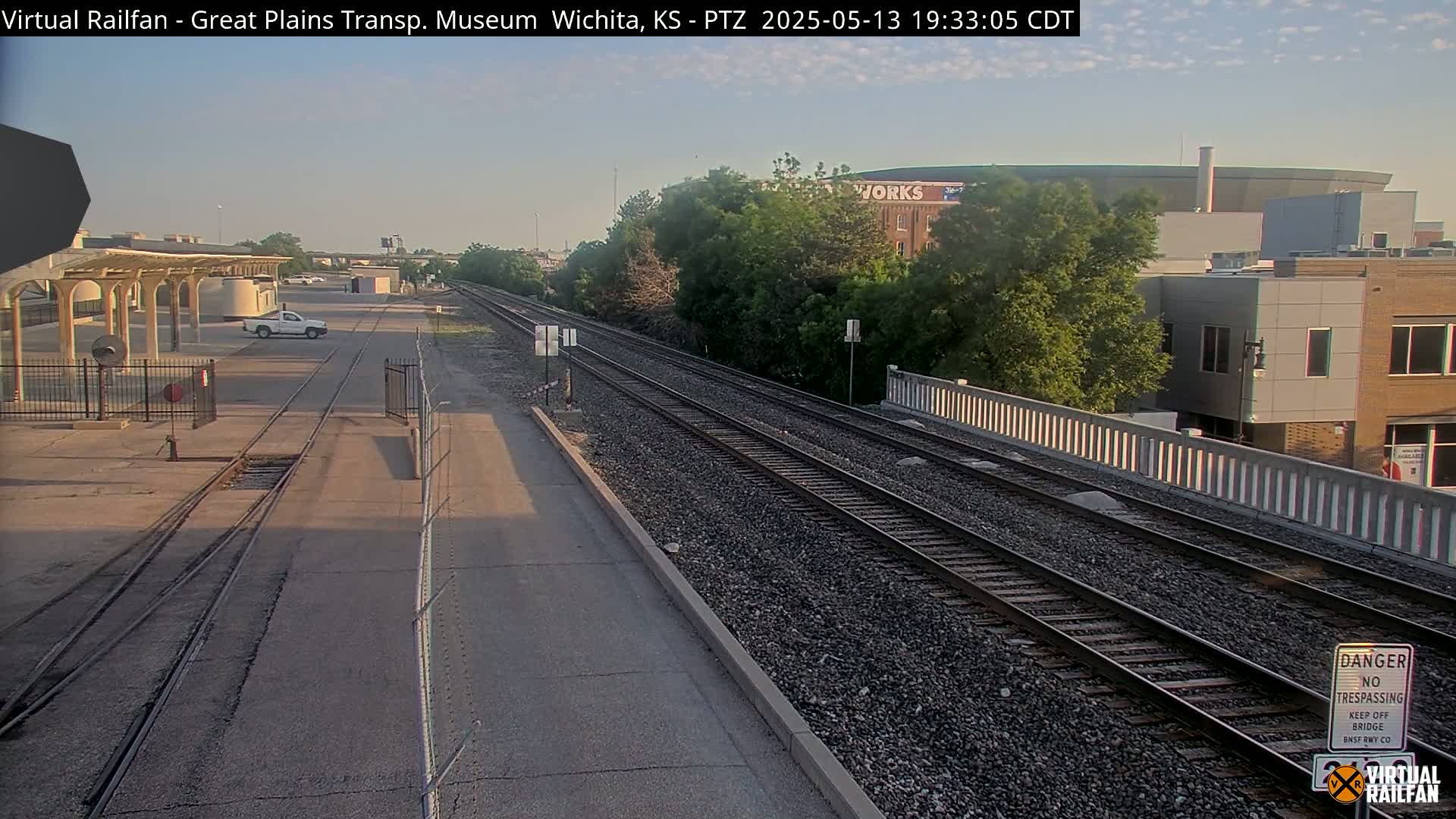 Wichita Railroad Viaduct Live Cam - Wichita, Sedgwick, Kansas, USA