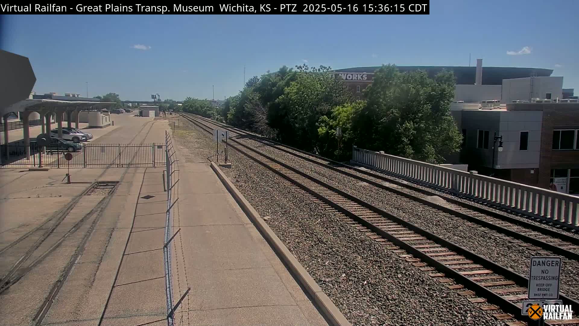 Wichita Railroad Viaduct Live Cam - Wichita, Sedgwick, Kansas, USA