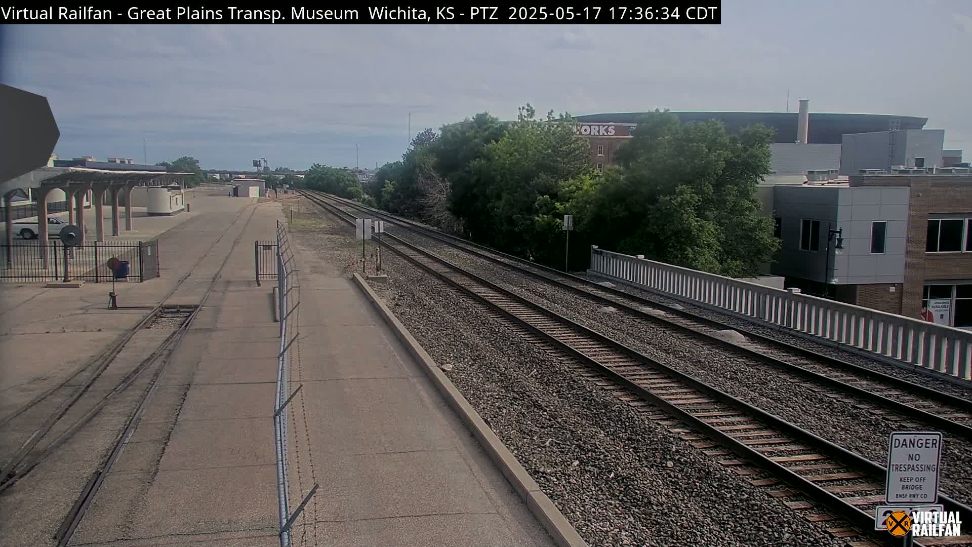Wichita Railroad Viaduct Live Cam - Wichita, Sedgwick, Kansas, USA