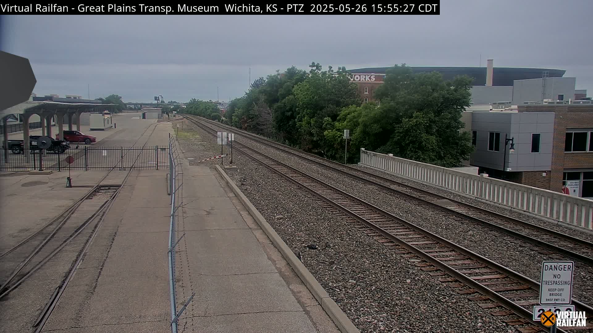 Wichita Railroad Viaduct Live Cam - Wichita, Sedgwick, Kansas, USA