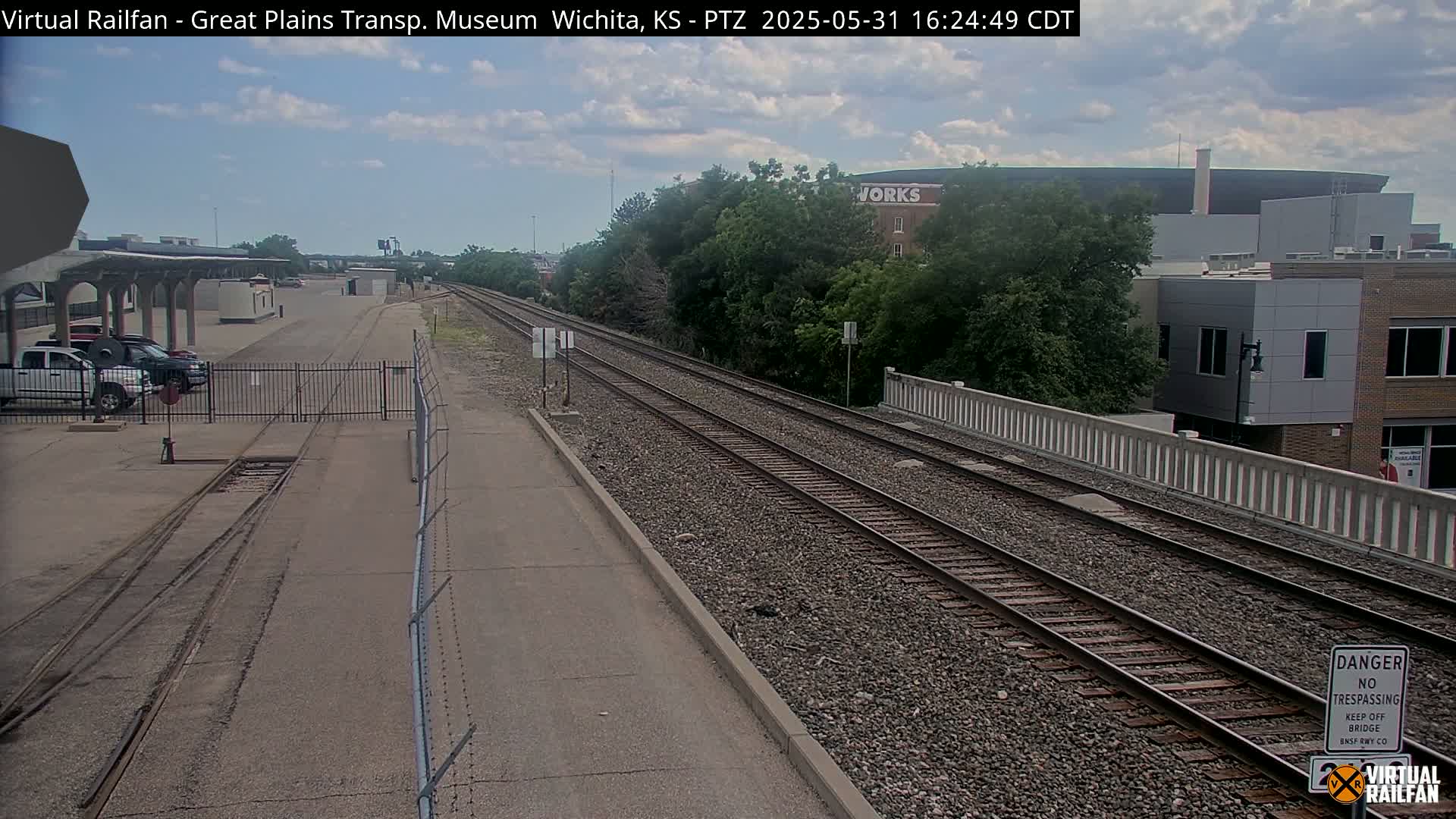 Wichita Railroad Viaduct Live Cam - Wichita, Sedgwick, Kansas, USA