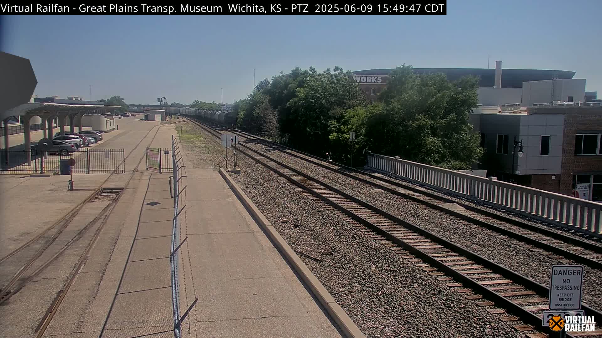 Wichita Railroad Viaduct Live Cam - Wichita, Sedgwick, Kansas, USA