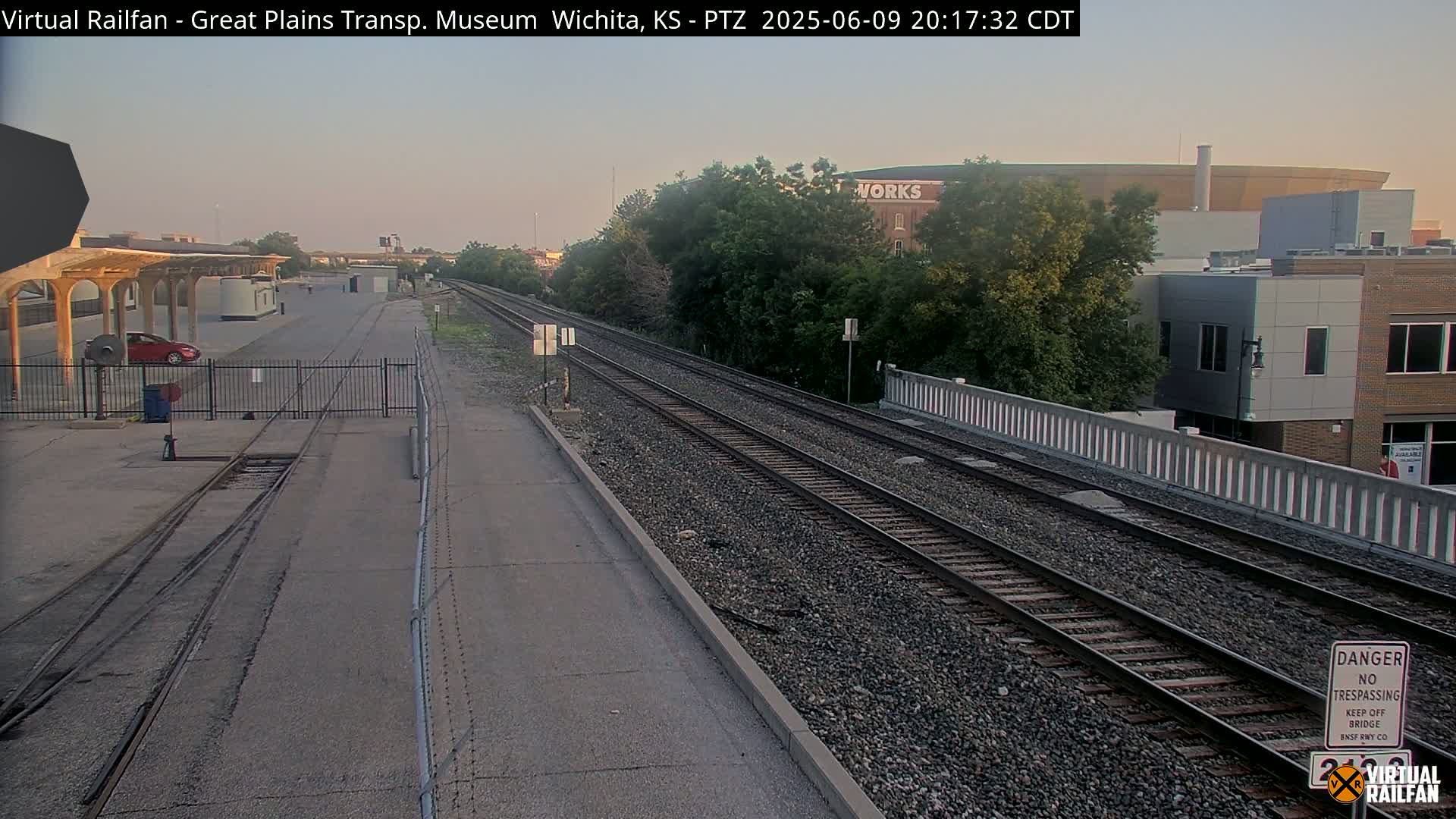 Wichita Railroad Viaduct Live Cam - Wichita, Sedgwick, Kansas, USA