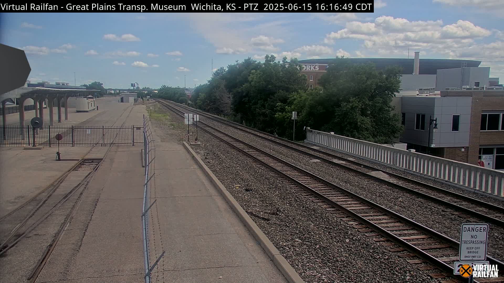 Wichita Railroad Viaduct Live Cam - Wichita, Sedgwick, Kansas, USA