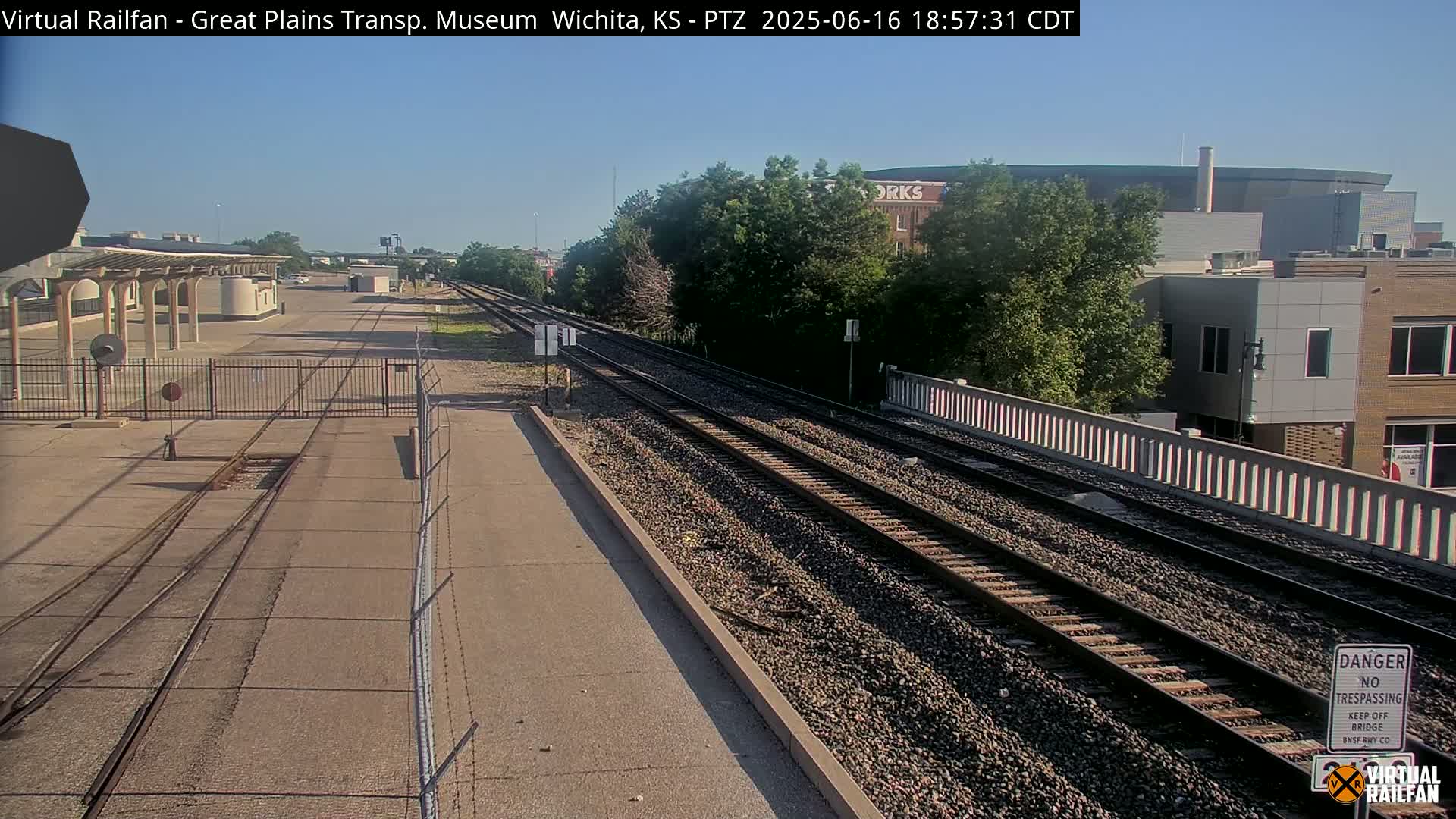 Wichita Railroad Viaduct Live Cam - Wichita, Sedgwick, Kansas, USA