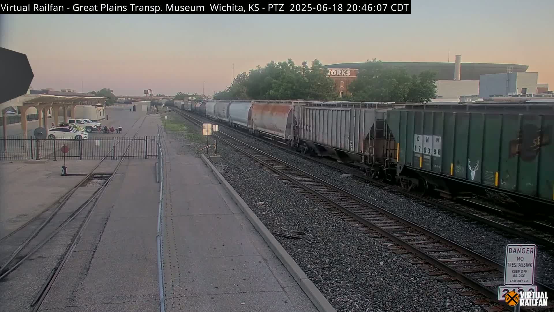 Wichita Railroad Viaduct Live Cam - Wichita, Sedgwick, Kansas, USA