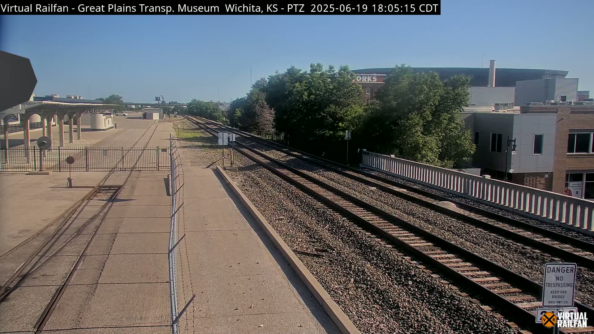 Wichita Railroad Viaduct Live Cam - Wichita, Sedgwick, Kansas, USA