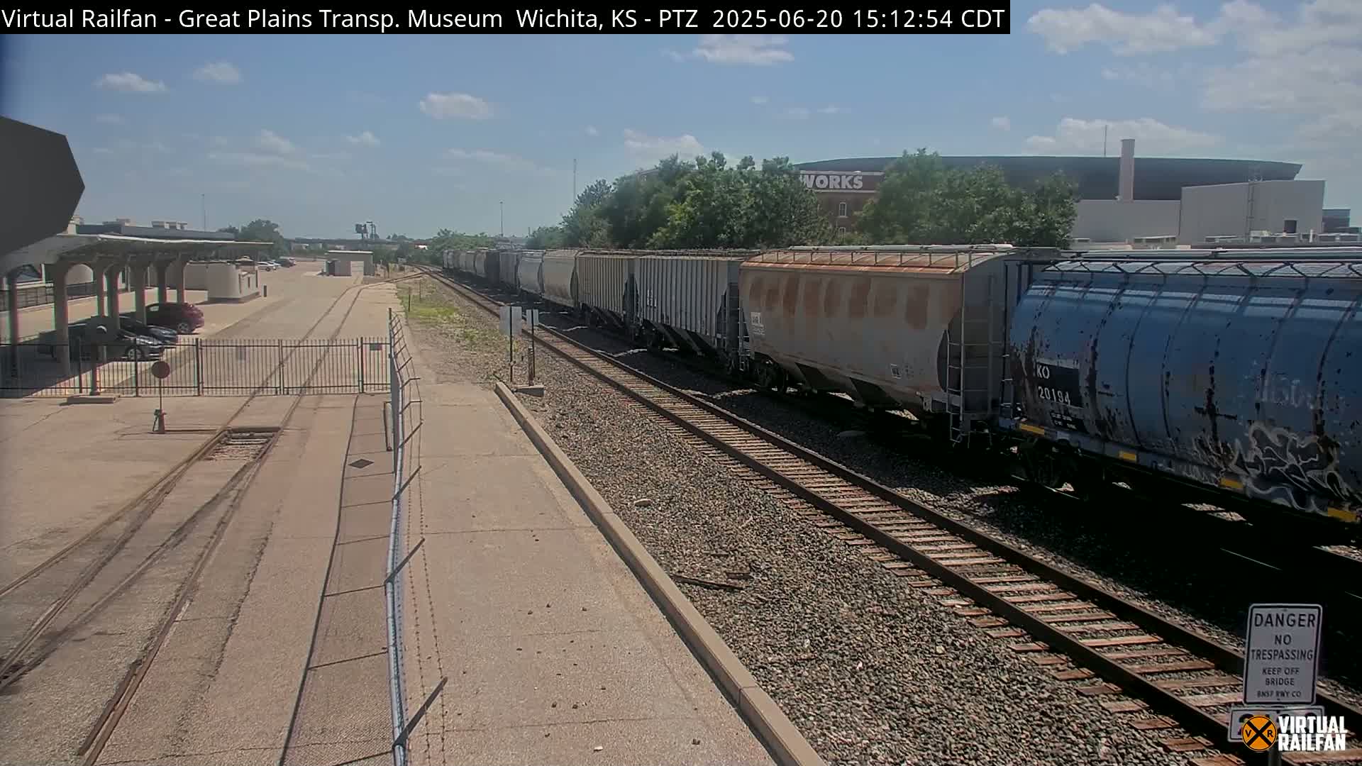 Wichita Railroad Viaduct Live Cam - Wichita, Sedgwick, Kansas, USA