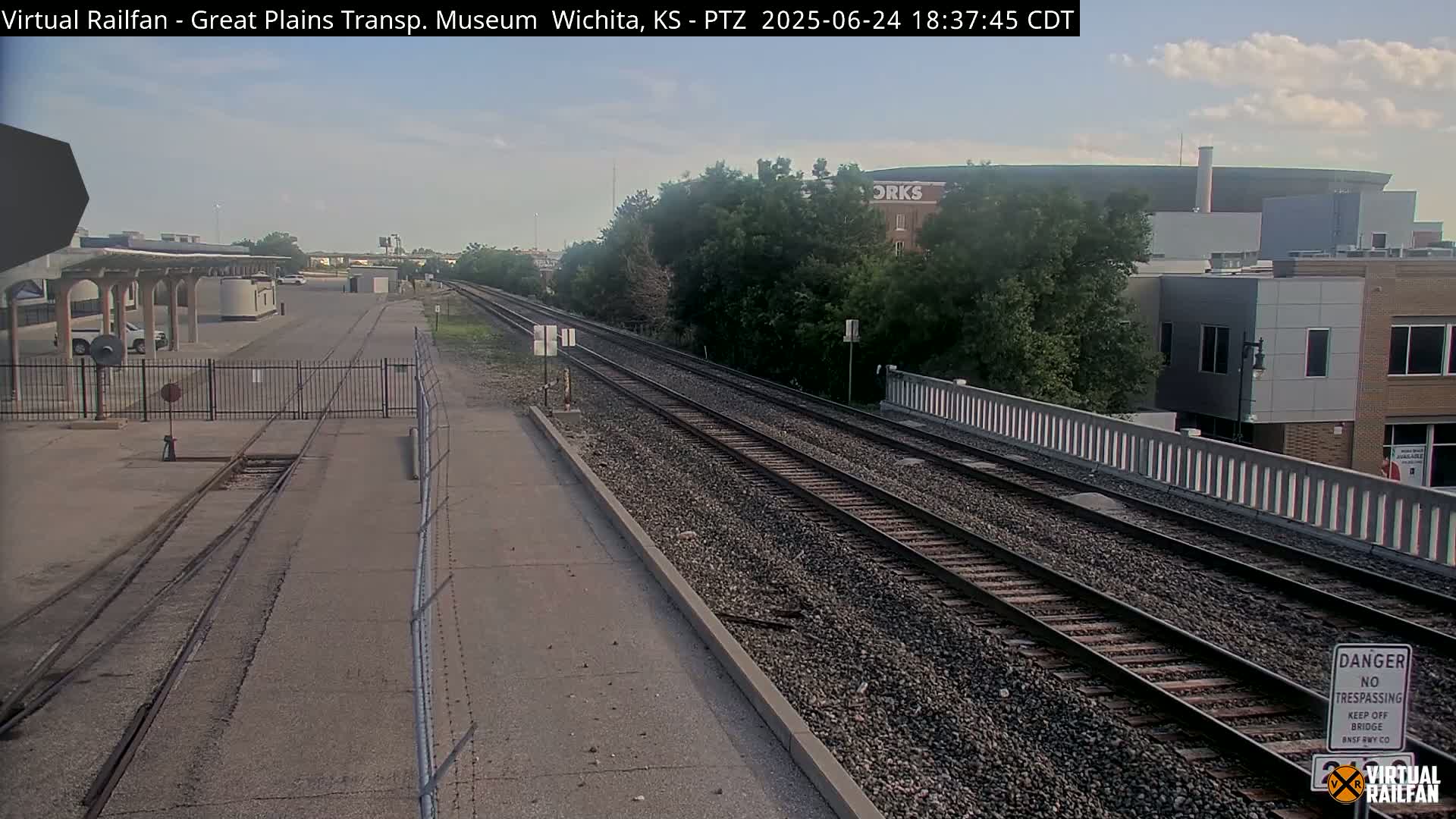 Wichita Railroad Viaduct Live Cam - Wichita, Sedgwick, Kansas, USA