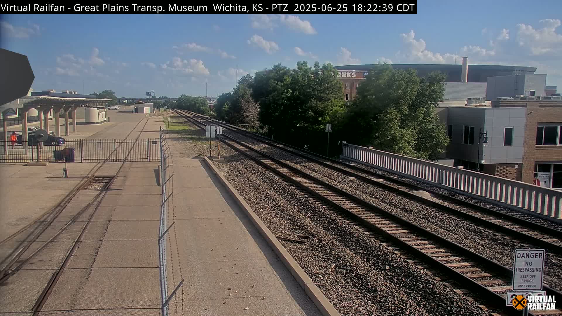Wichita Railroad Viaduct Live Cam - Wichita, Sedgwick, Kansas, USA