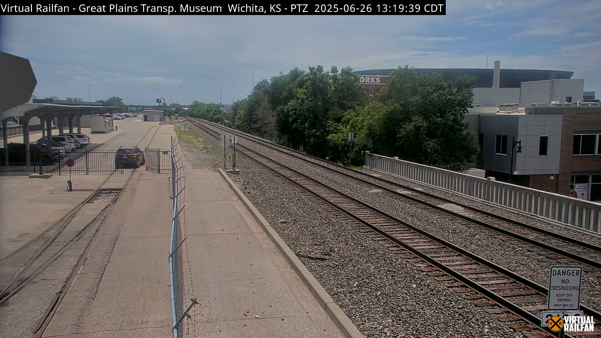 Wichita Railroad Viaduct Live Cam - Wichita, Sedgwick, Kansas, USA