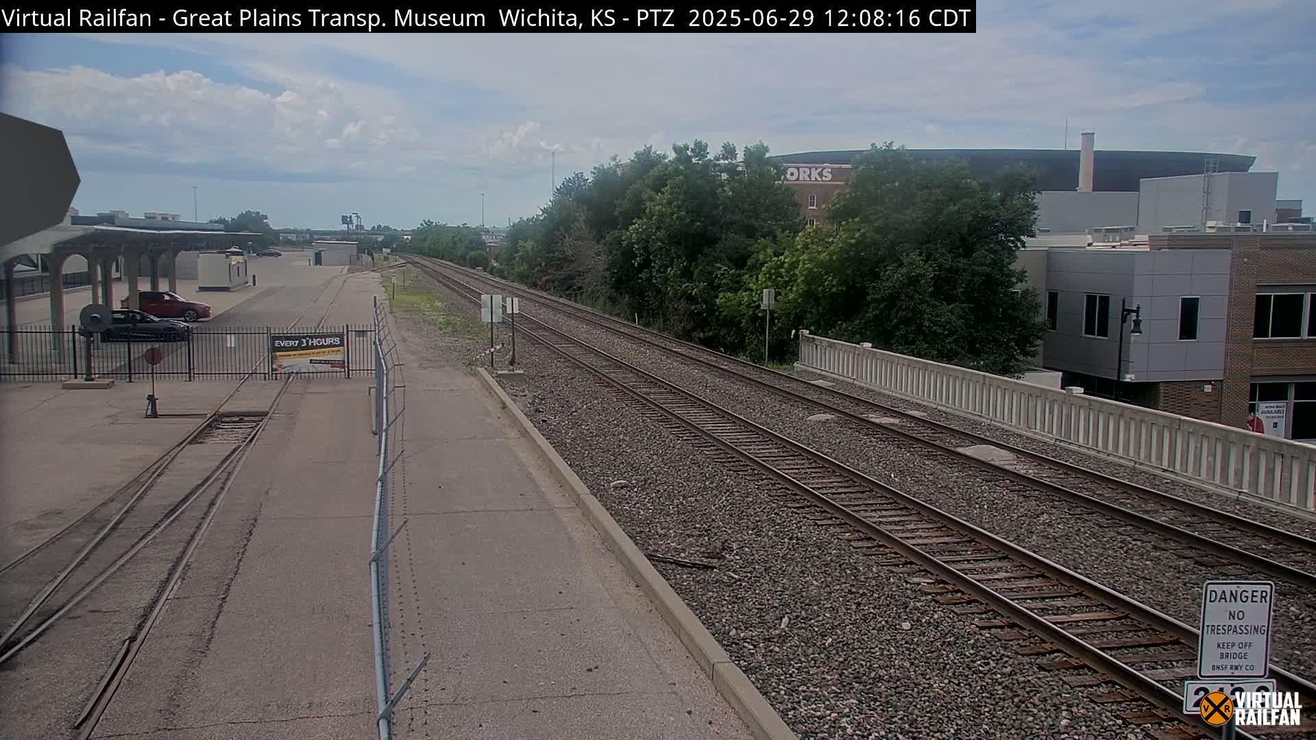 Wichita Railroad Viaduct Live Cam - Wichita, Sedgwick, Kansas, USA