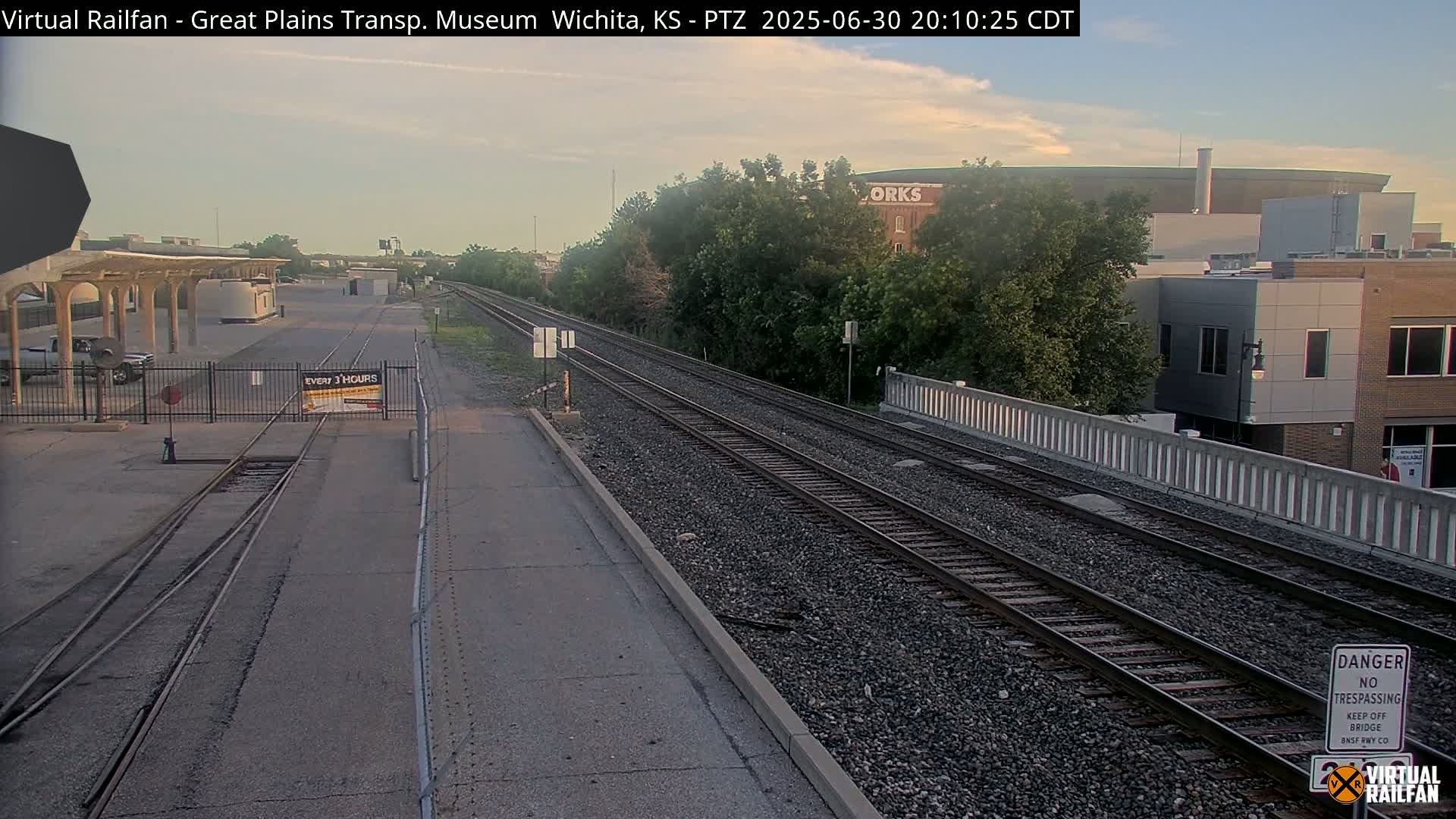 Wichita Railroad Viaduct Live Cam - Wichita, Sedgwick, Kansas, USA