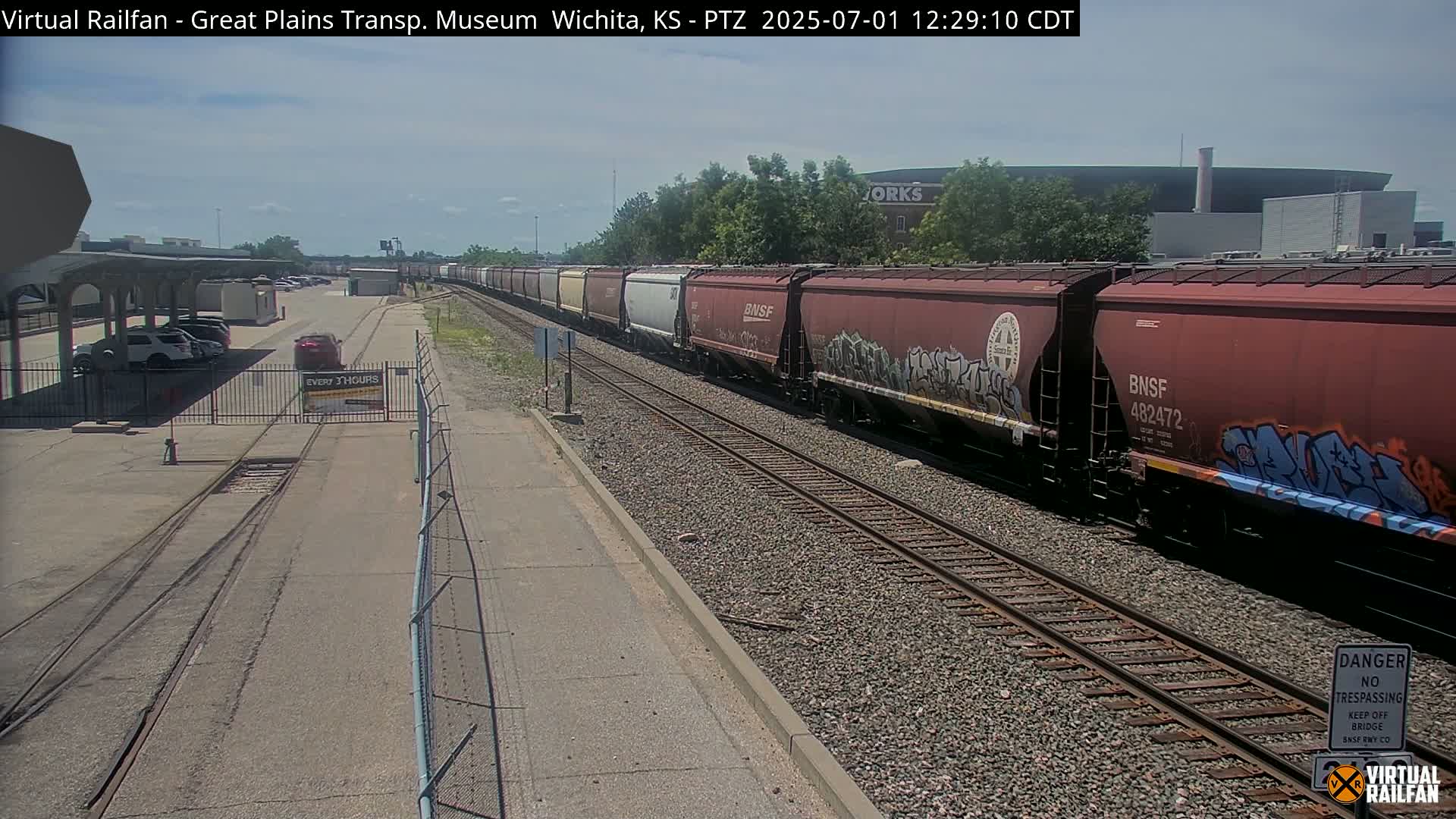 Wichita Railroad Viaduct Live Cam - Wichita, Sedgwick, Kansas, USA