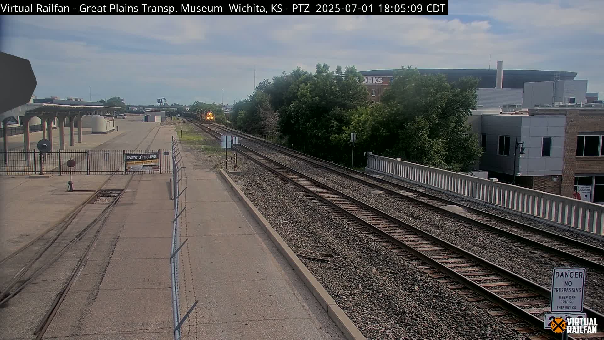 Wichita Railroad Viaduct Live Cam - Wichita, Sedgwick, Kansas, USA