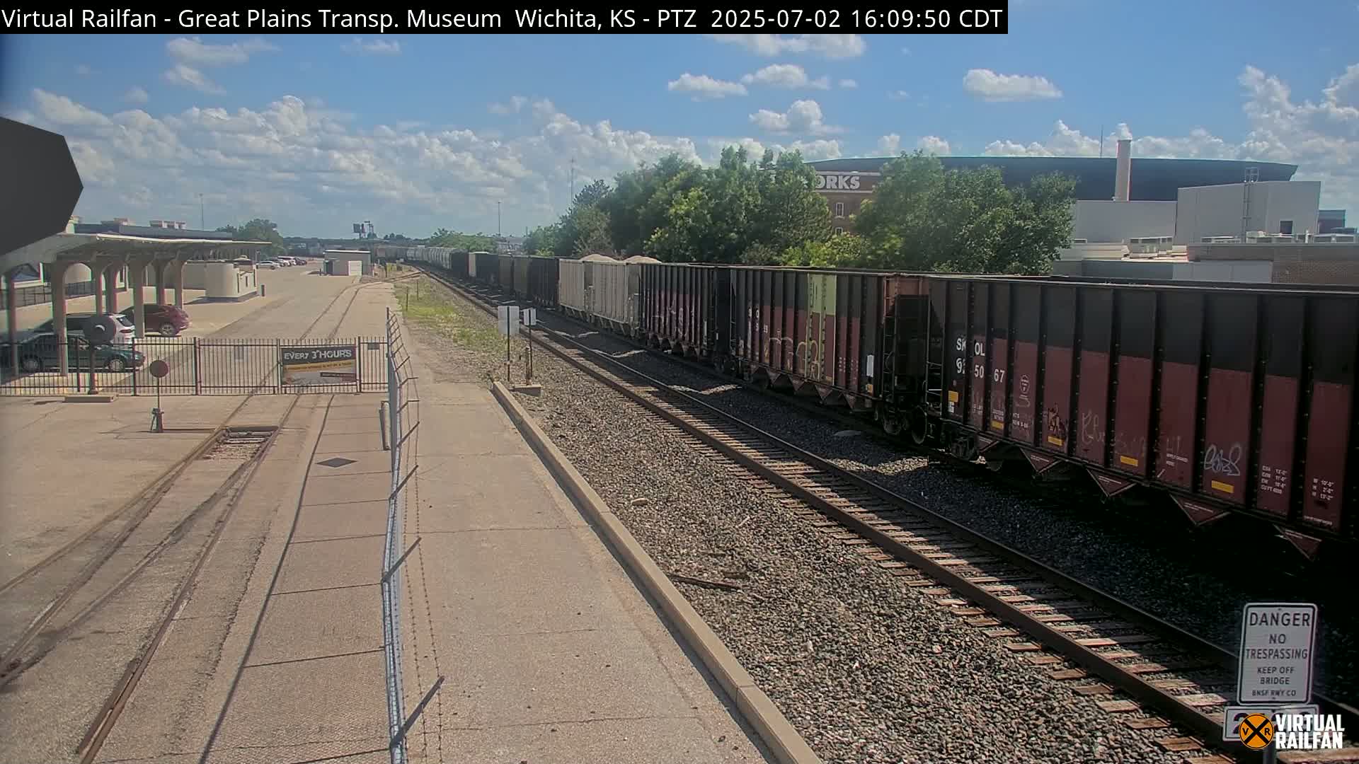 Wichita Railroad Viaduct Live Cam - Wichita, Sedgwick, Kansas, USA